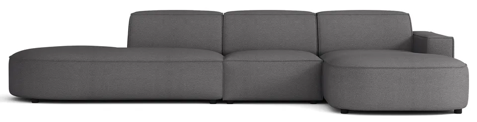 selsey-sallmo-modulares-ecksofa-l-form-rechts-dunkelgrauer-hydrophober-chenille image 1