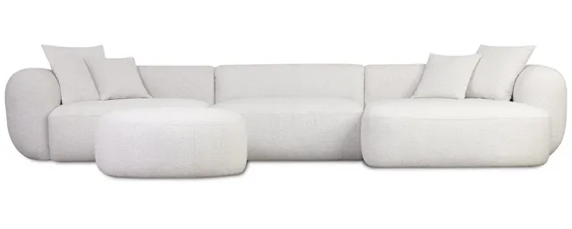 selsey-baomi-modulares-ecksofa-l-f-rmig-rechts-mit-pouf-436-cm-grau-beige-chenil image 1