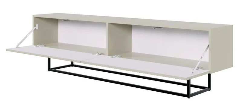 selsey-veldio-tv-schrank-175-cm-grau-beige-mit-gefr-ster-front image 1