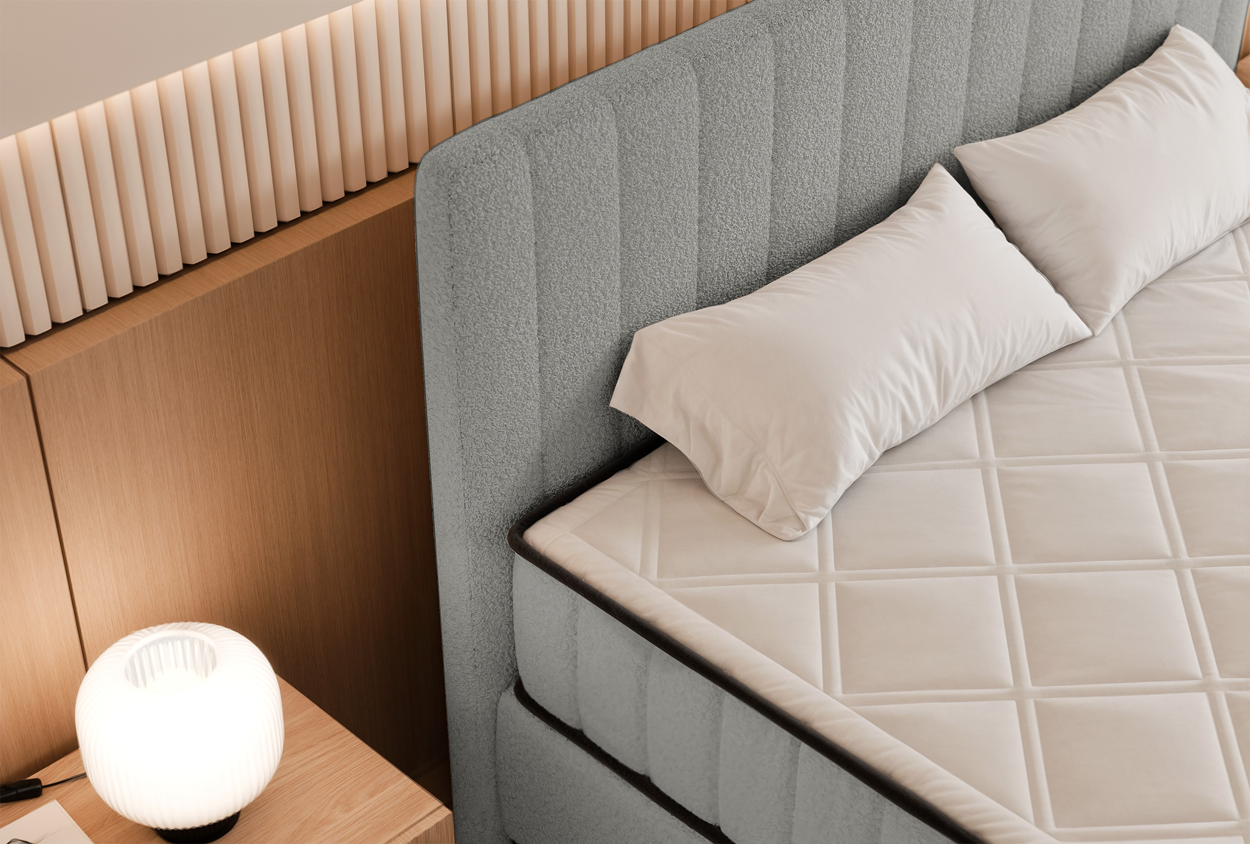 selsey-mufasso-boxspringbett-180x200-cm-mit-stauraum-hellgrau-boucl image 5