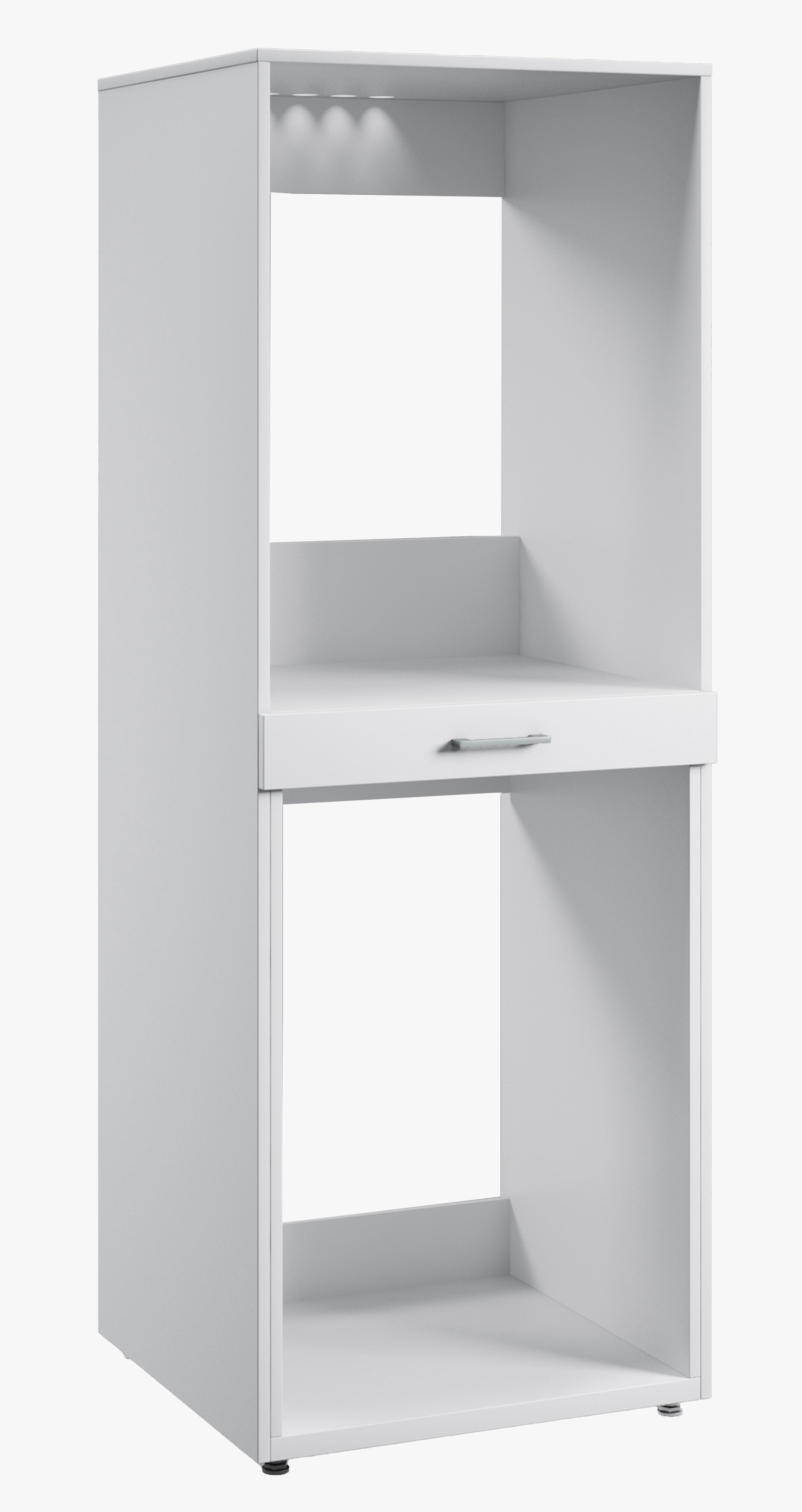 selsey-aza-schrank-f-r-waschmaschine-und-trockner-mit-regal-wei image 1