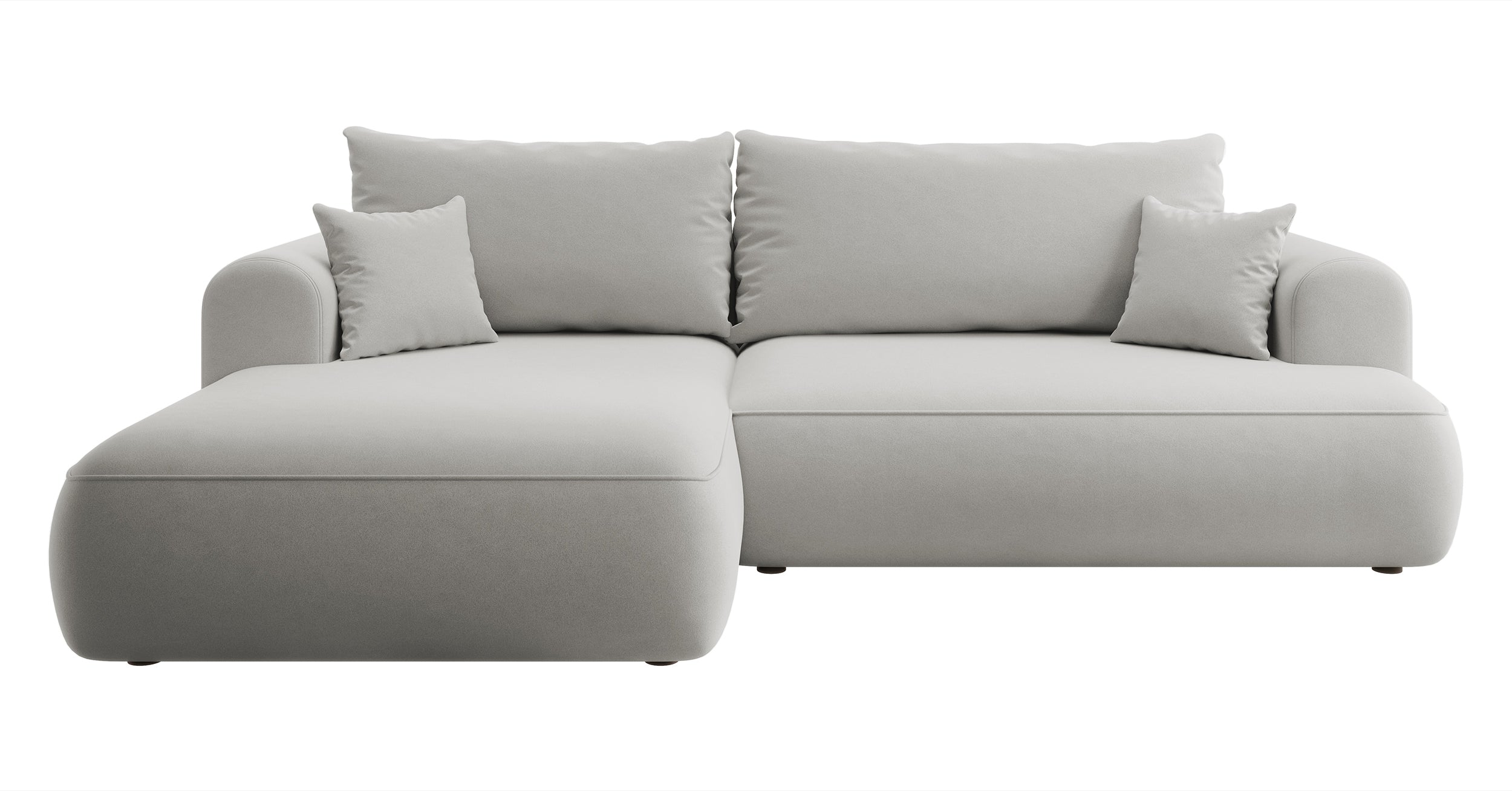 selsey-ovo-ecksofa-l-links-mit-schlaffunktion-und-stauraum-grau-samt image 1