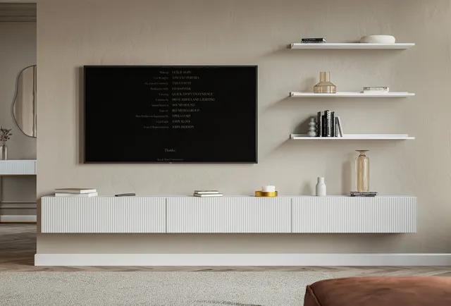 selsey-veldio-h-ngender-tv-schrank-300-cm-wei-matt-mit-geriffelter-front-dreit-r image 1
