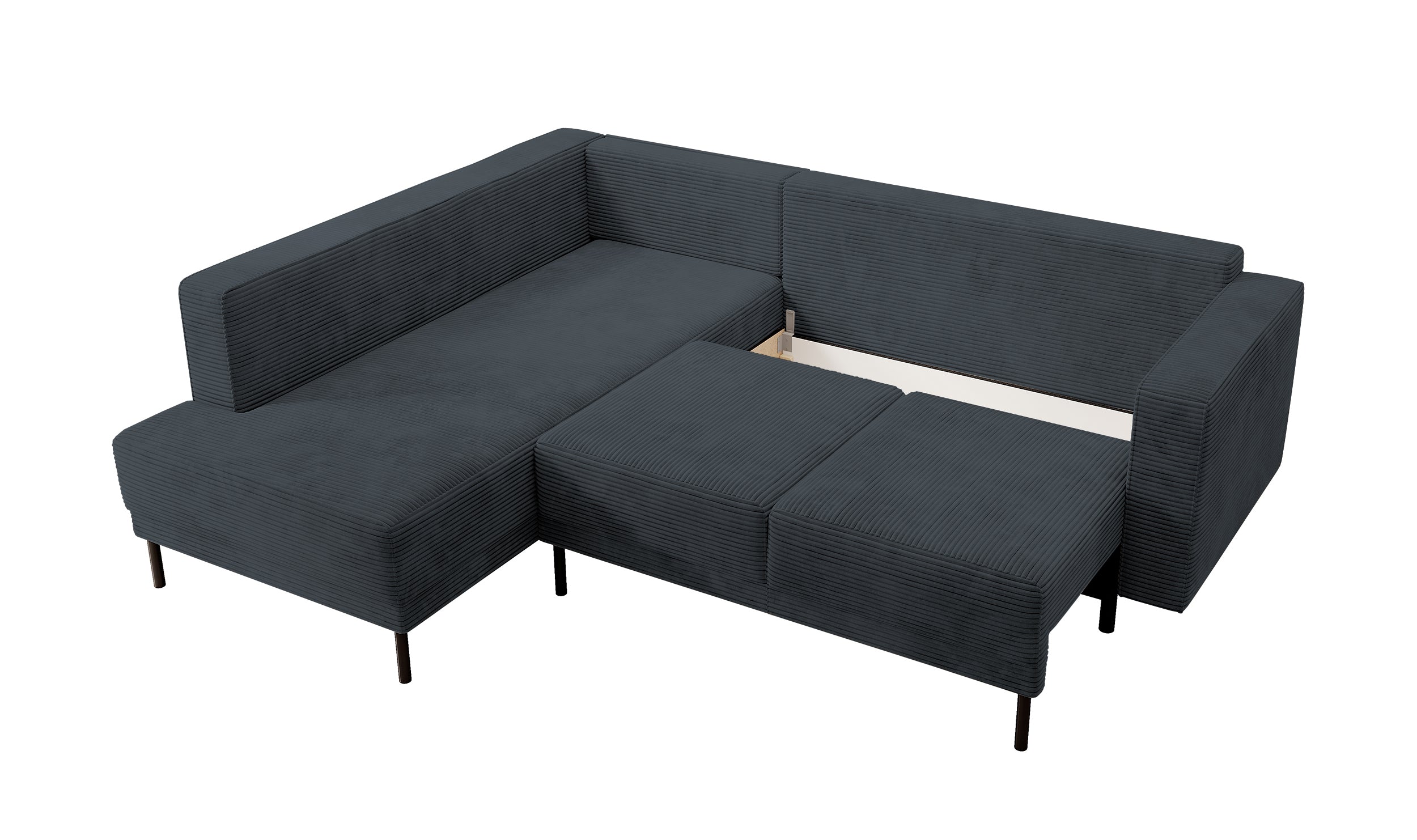 selsey-rodario-ecksofa-mit-schlaffunktion-und-bettkasten-dunkelgrau-cord-links image 7