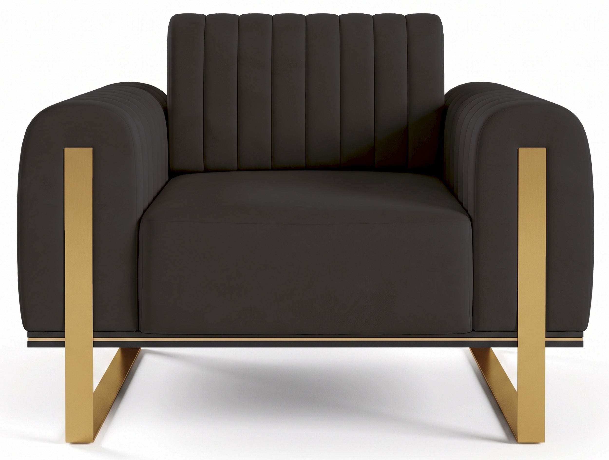 selsey-parissa-sessel-schalensitz-dunkelgrauer-samt-mit-goldenen-beinen image 5