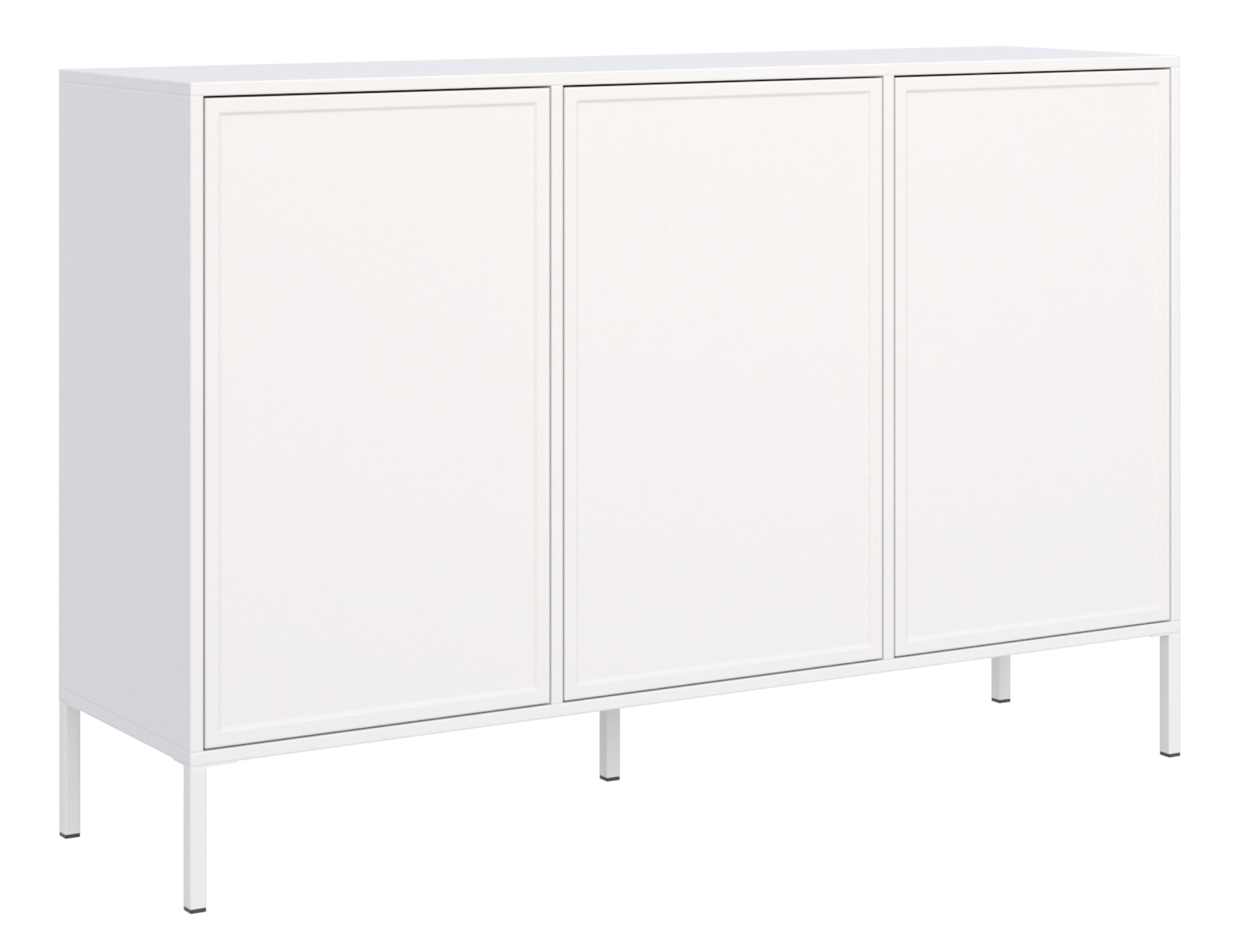 selsey-velveto-dreht-r-kommode-150-cm-wei image 1