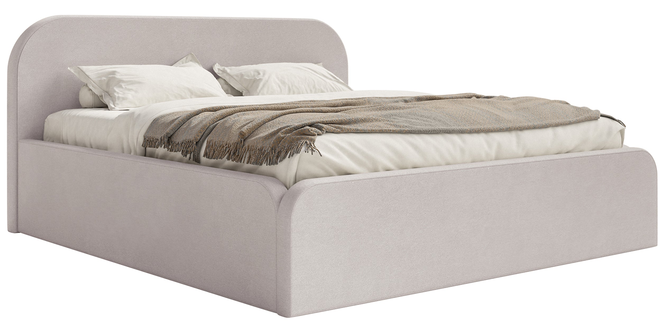 selsey-umike-polsterbett-160x200-cm-grau-beige-velours-mit-wasserabweisender-bes image 1