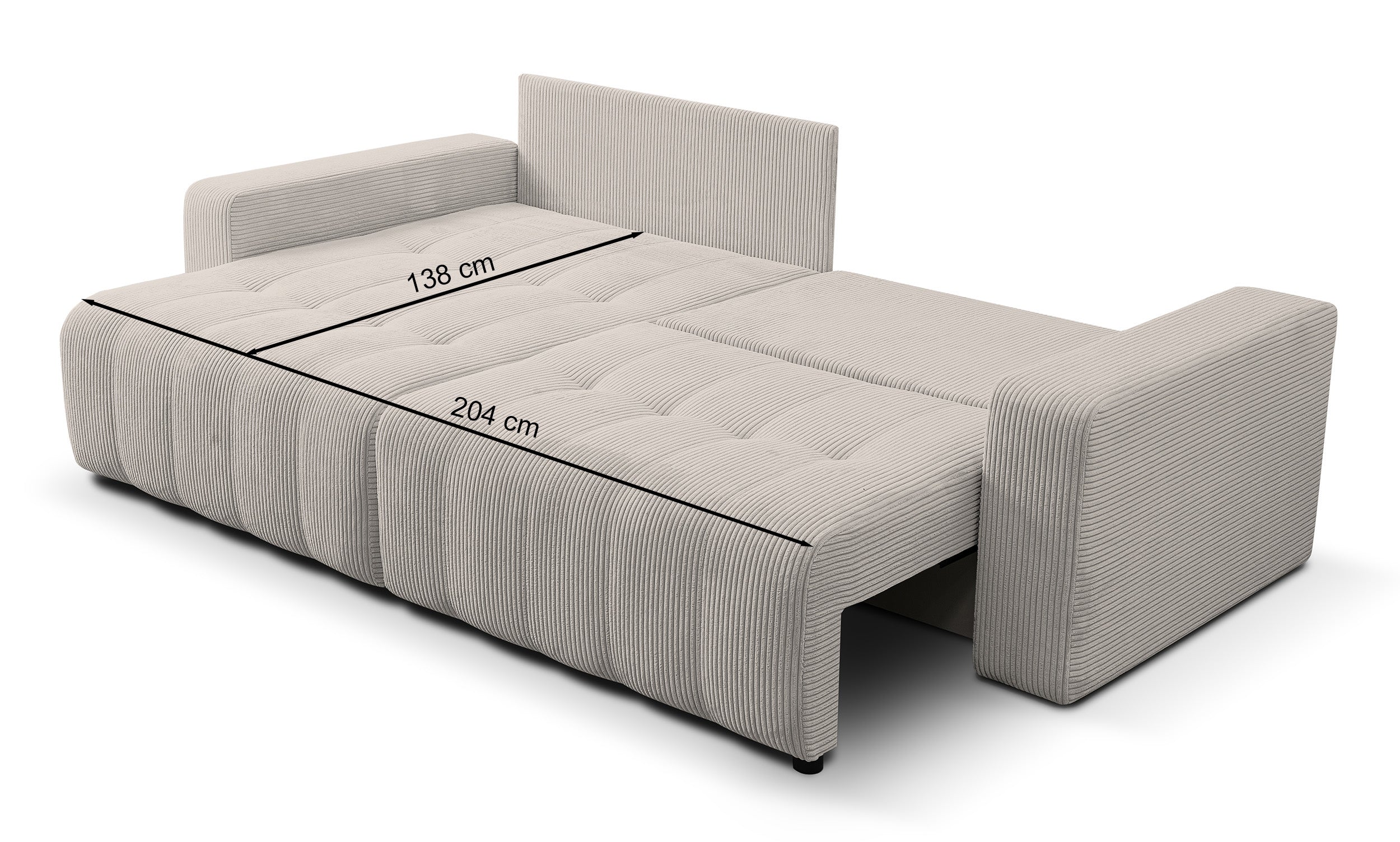 selsey-maillo-ecksofa-l-f-rmig-mit-schlaffunktion-und-bettkasten-hellbeiger-cord image 8