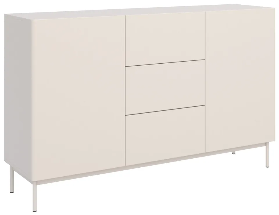 selsey-olio-kommode-160-cm-kaschmir-2-t-rig-mit-3-schubladen image 1