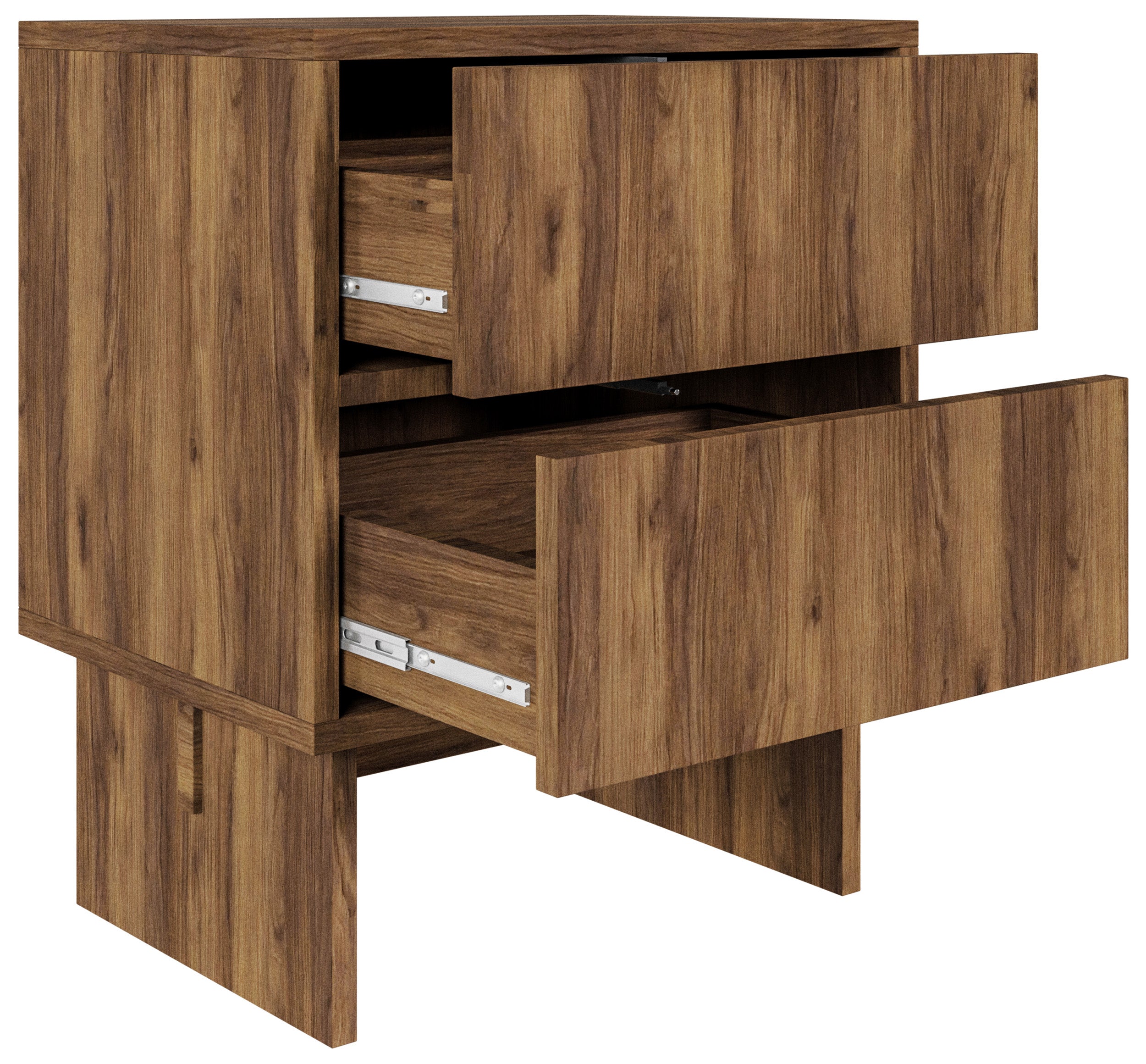 selsey-sanva-nachttisch-50-cm-2-schubladen-walnuss-warmia image 3