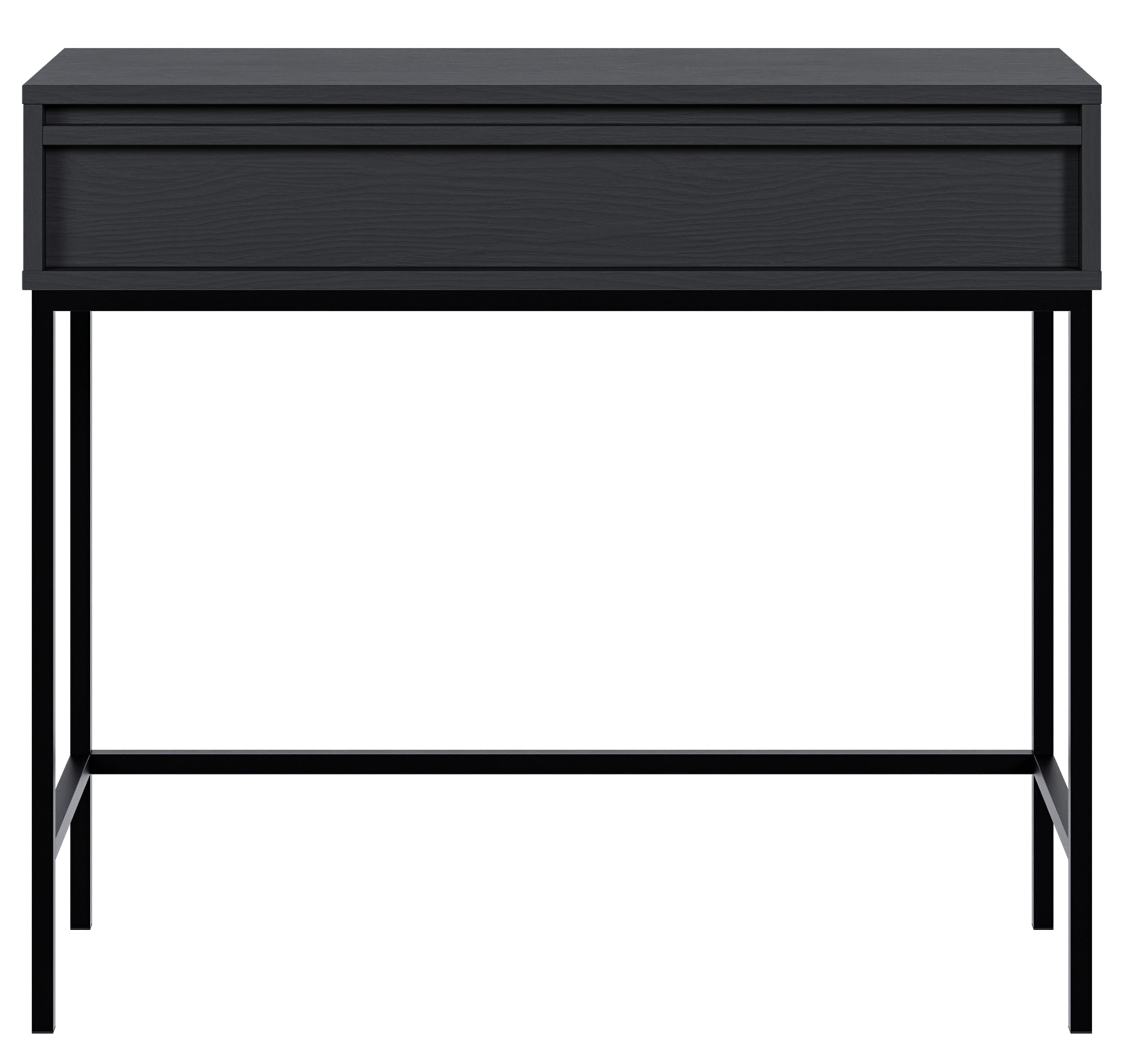 selsey-evo-konsole-90-cm-mit-schublade-und-gestell-schwarz image 4