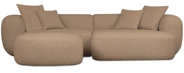 selsey-baomi-modulares-ecksofa-l-form-rechts-mit-ottomane-chenille-senfgelb image 1