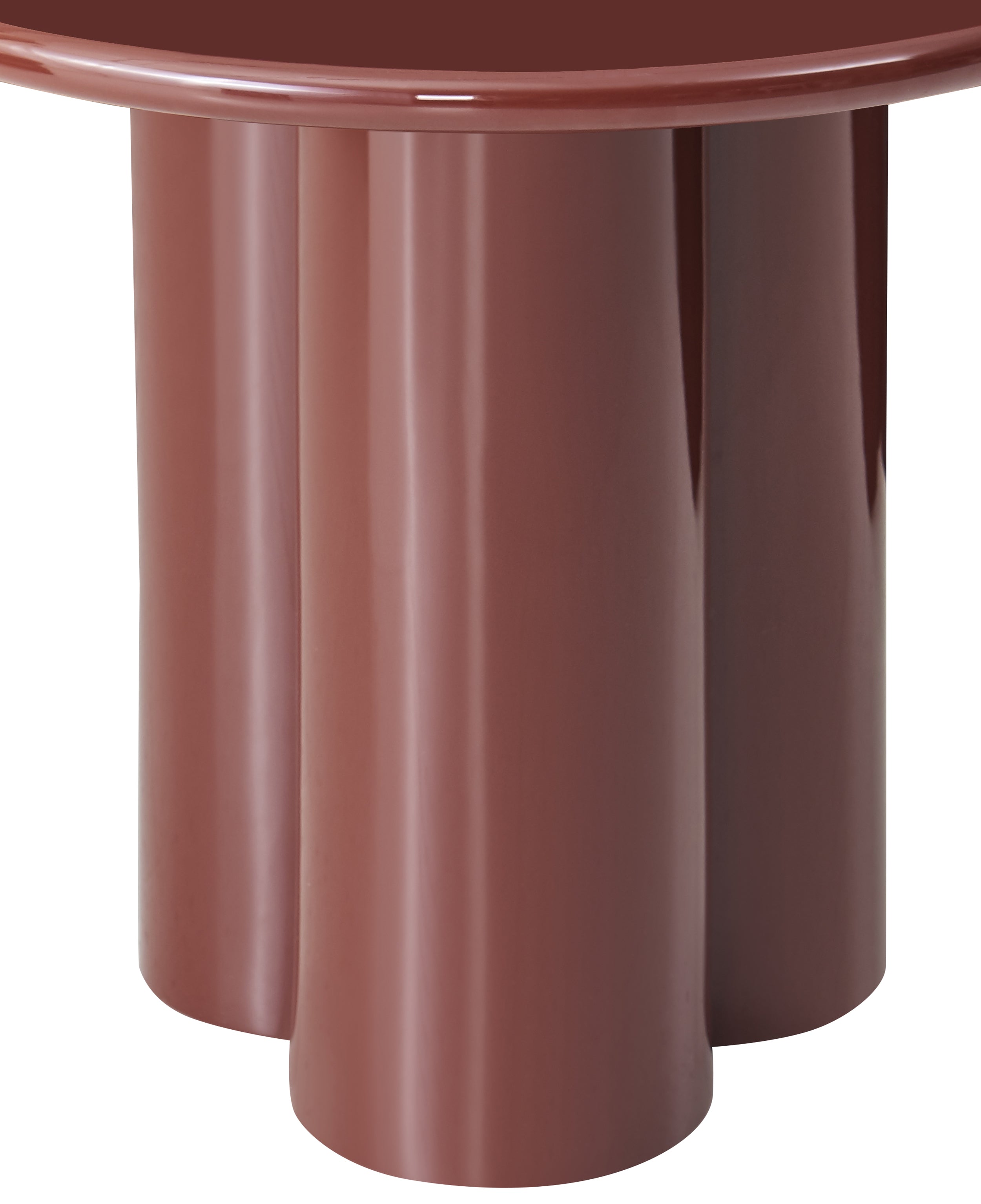 selsey-loccoli-couchtisch-rund-60-cm-bordeauxrot-hochglanz image 7