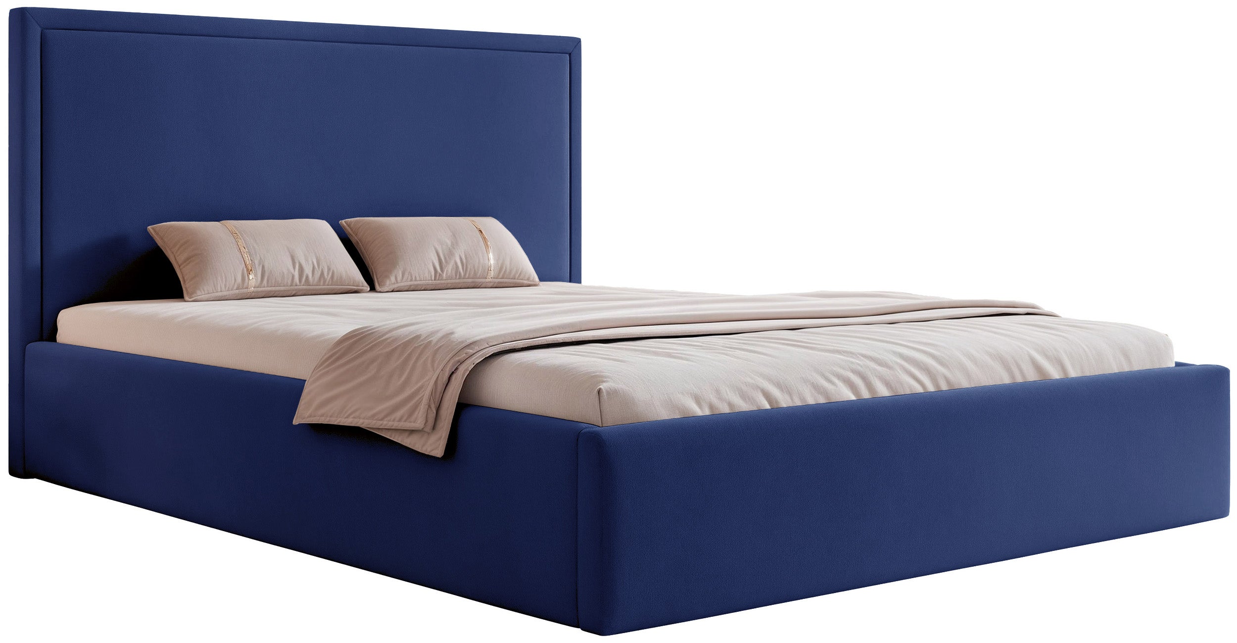 selsey-asurro-polsterbett-160x200-cm-mit-bettkasten-blauer-hydrophober-samt image 1