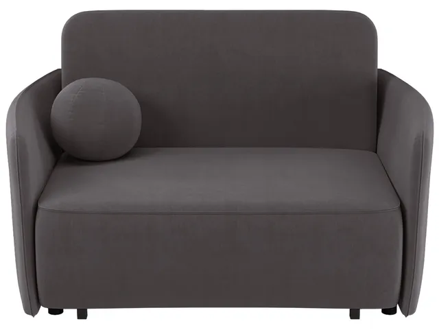 selsey-paxi-ausziehbare-zweisitzer-couch-145-cm-mit-stauraum-grau-braunes-chenil image 1