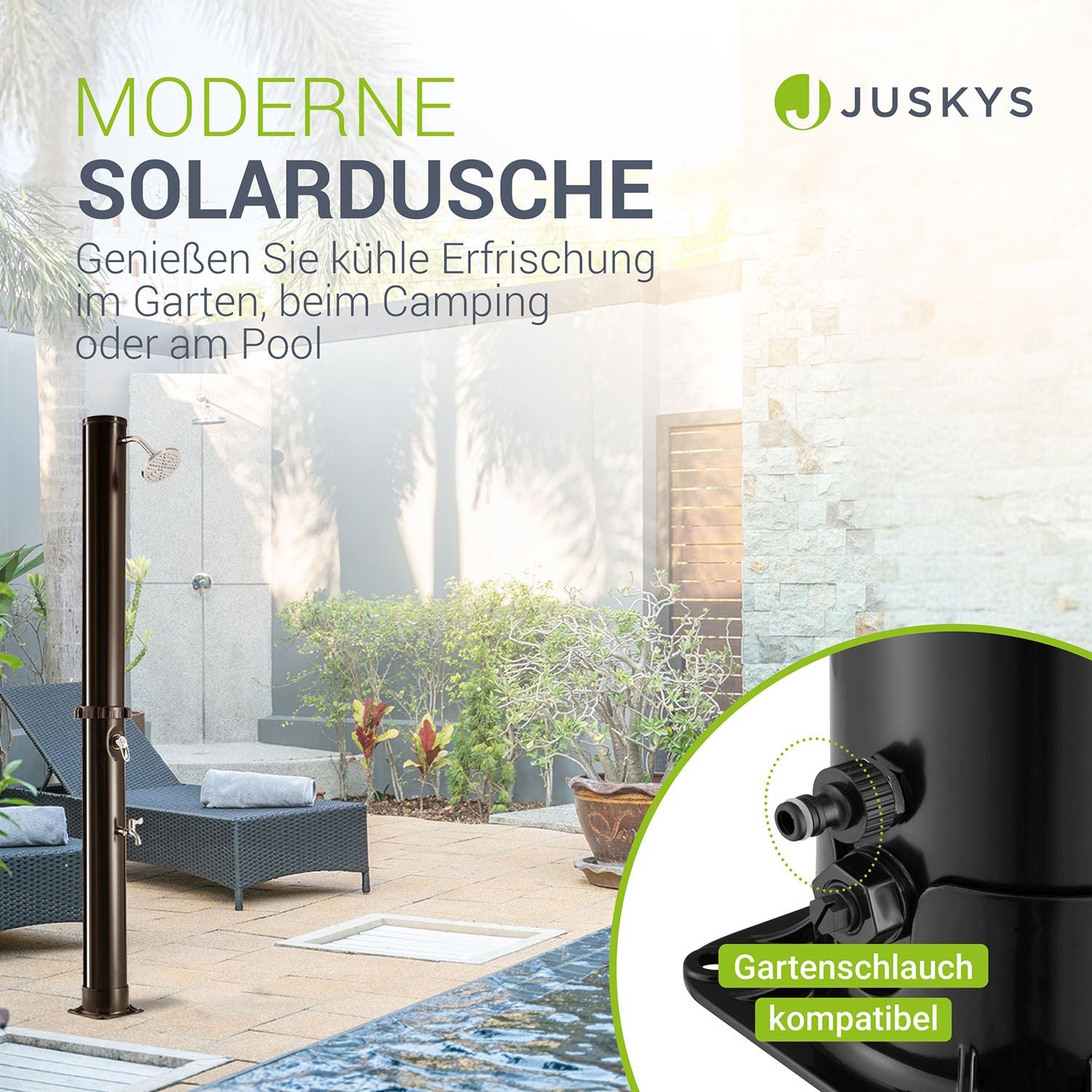 juskys-solardusche-victoria-20-liter-schwarz-mit-regendusche image 2