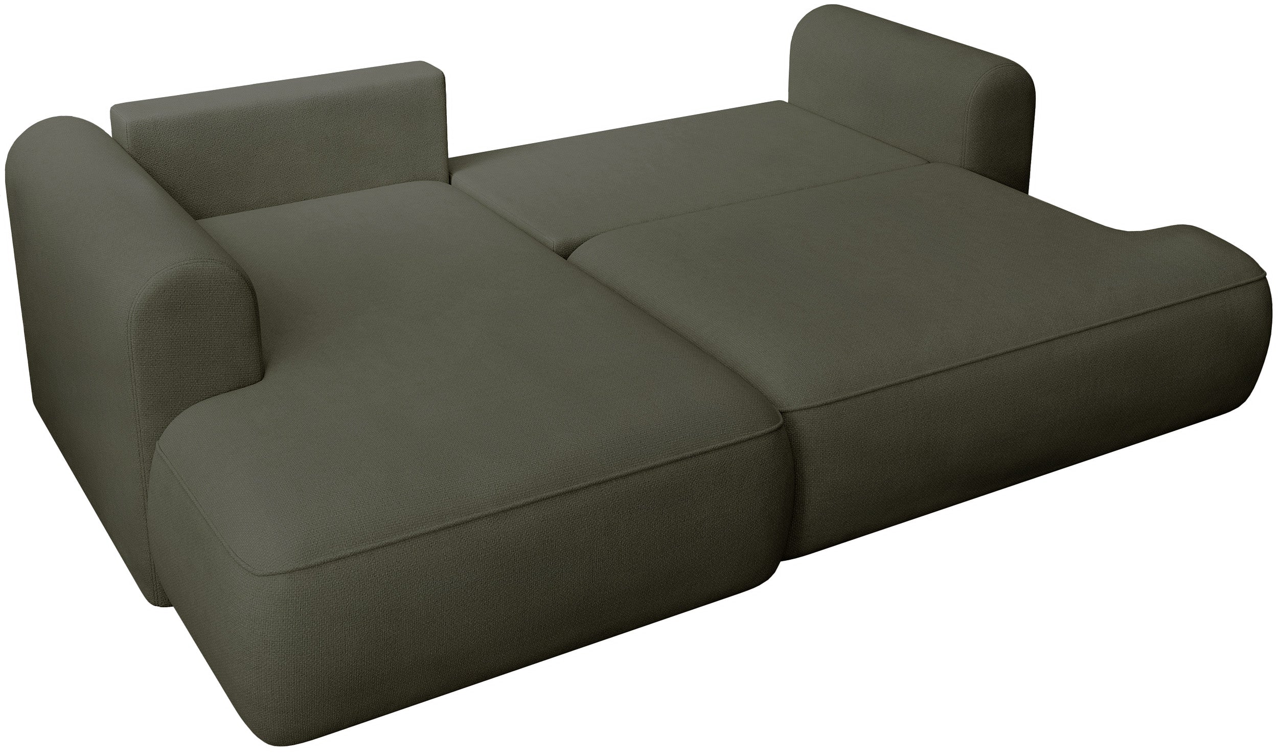 selsey-ovo-mini-ecksofa-mit-schlaffunktion-links-l-form-olivgr-ner-chenille image 2