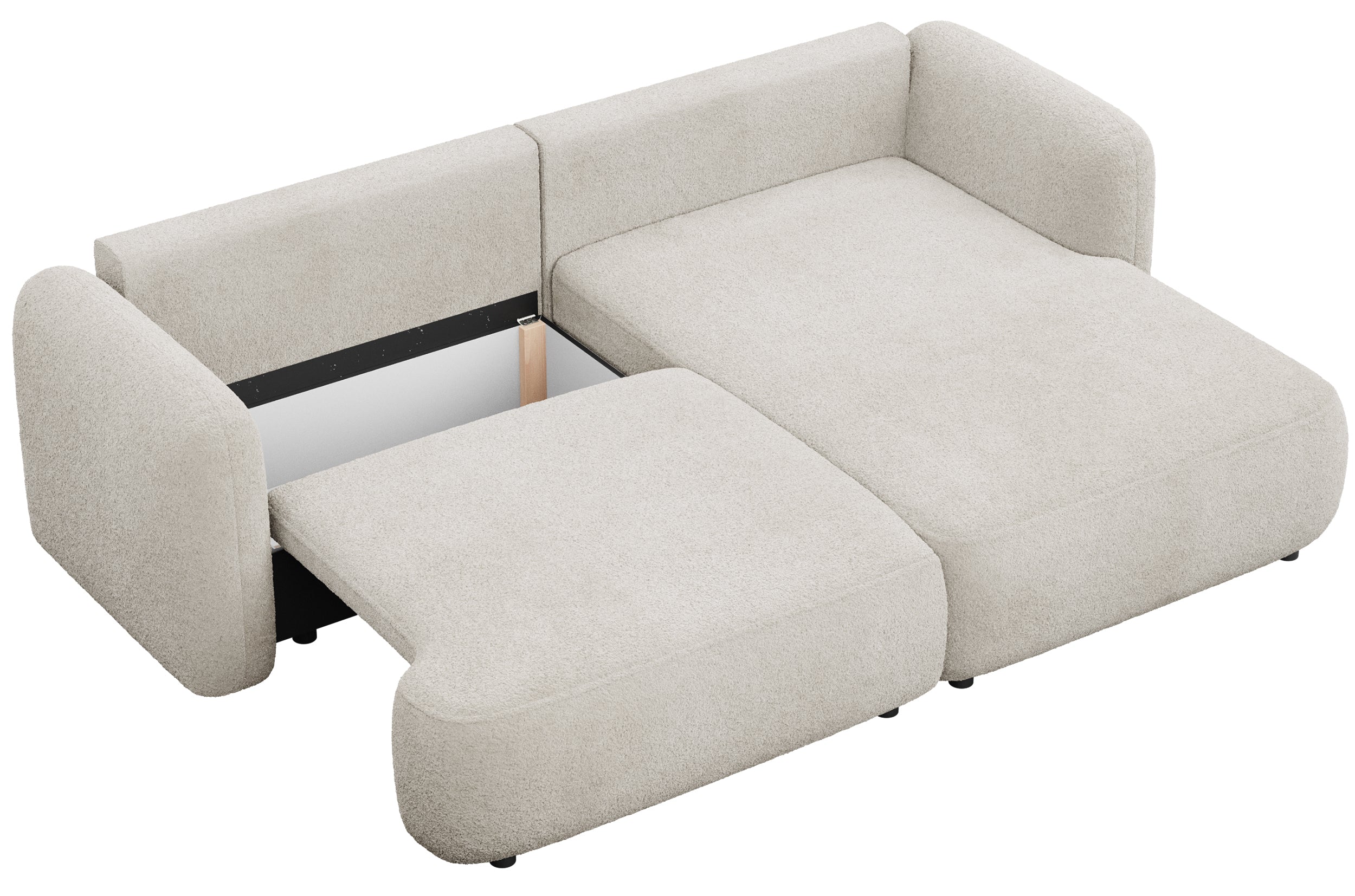 selsey-tvoya-ecksofa-rechts-l-form-hellbeige-boucl-mit-schlaffunktion-stauraum image 4