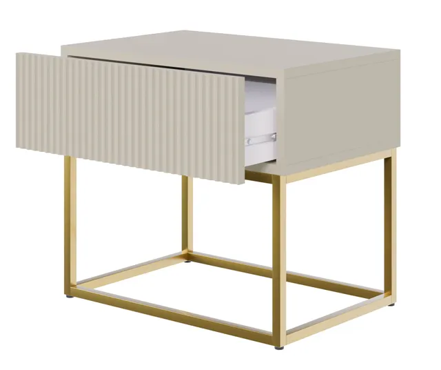 selsey-veldio-nachttisch-mit-gefr-ster-front-und-schublade-50-cm-grau-mit-golden image 1