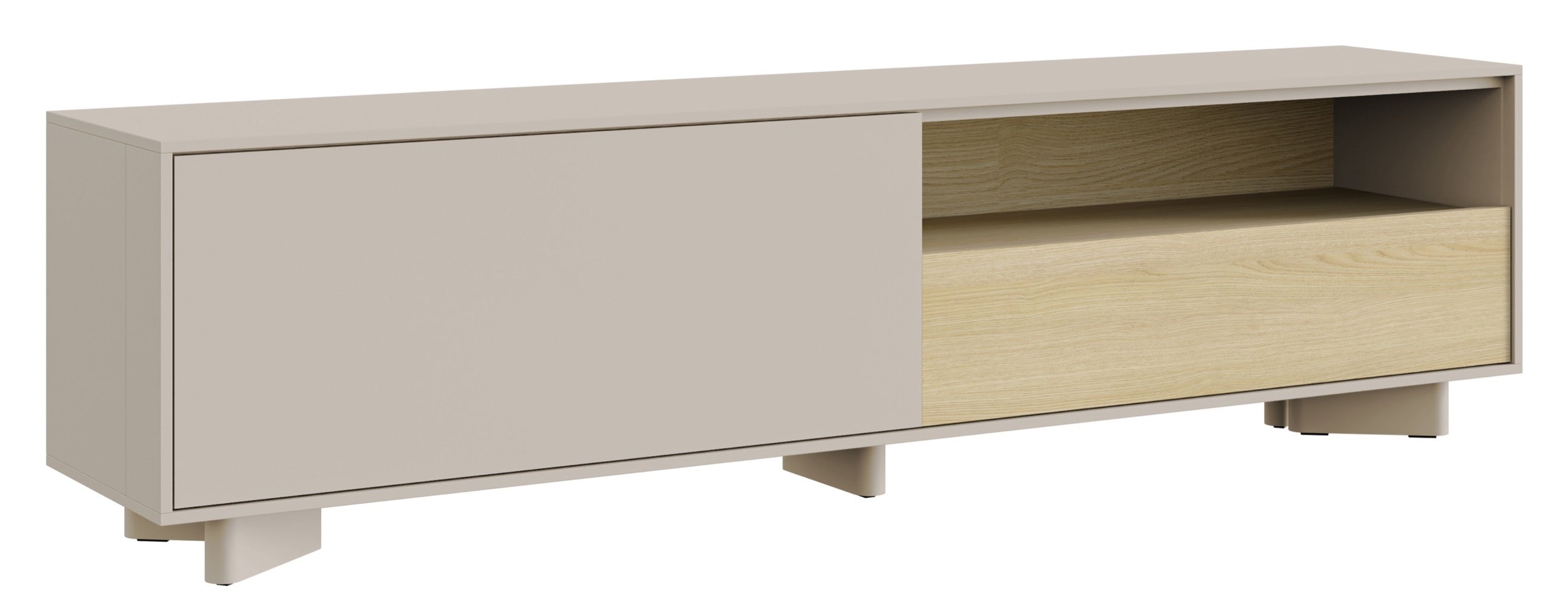 selsey-distria-tv-schrank-175-cm-kaschmir-vicenza-eiche-mit-schublade image 1