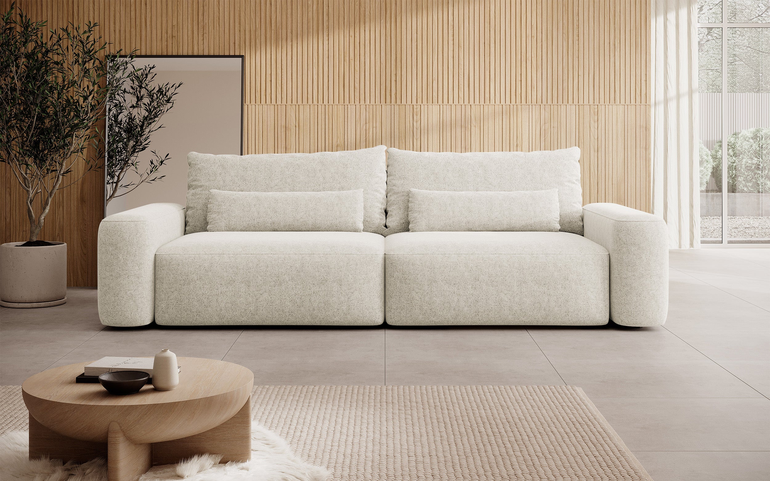 selsey-carnos-dreisitziges-schlafsofa-creme-chenille-hydrophob image 3