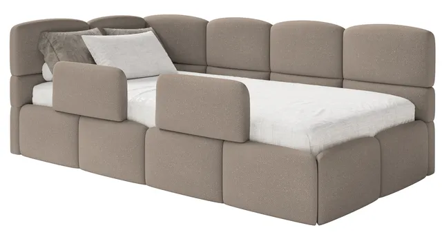 selsey-cloudy-jugendbett-90x200-cm-links-hellbraun-chenille-stauraum image 1