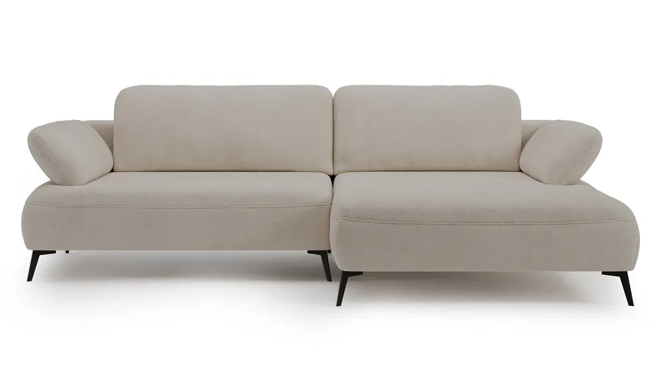 selsey-avolla-ecksofa-l-form-rechts-beige-hydrophobes-chenille-mit-schlaffunktio image 1