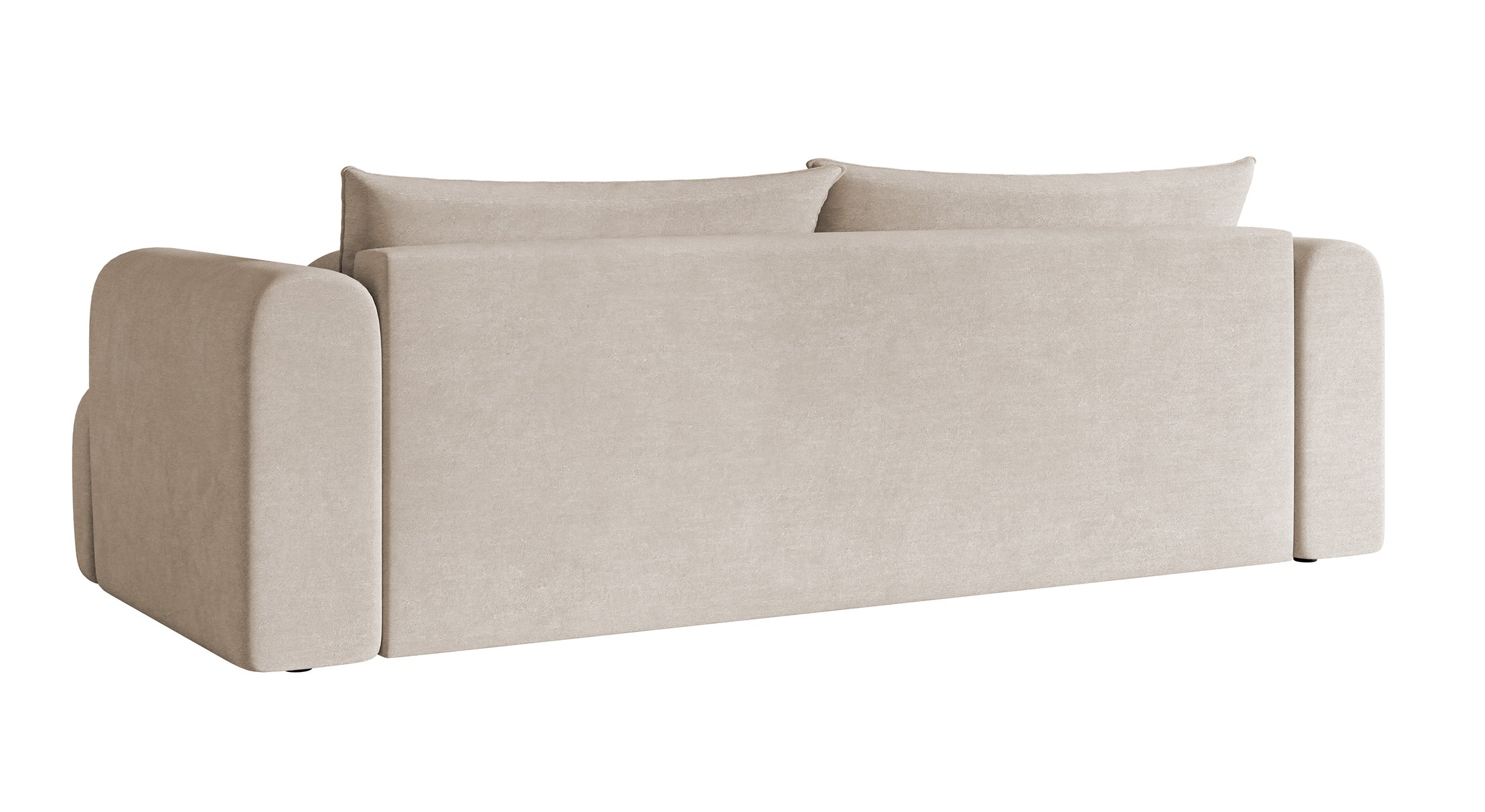selsey-dandelino-dreisitziges-sofa-mit-schlaffunktion-graubeige-velours-wasserab image 5