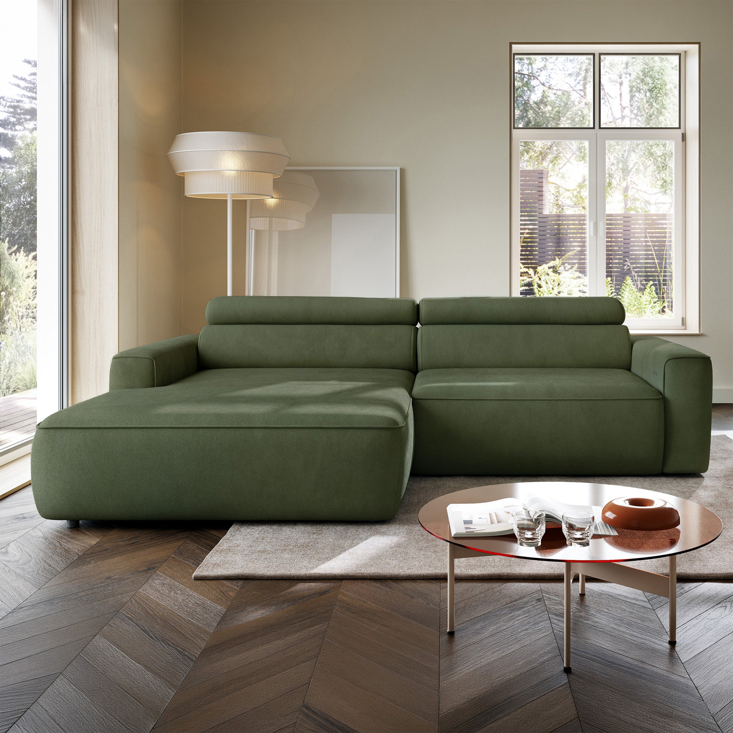 selsey-fando-ecksofa-l-f-rmig-linksseitig-salbeigr-n-samtvelours-mit-elektrische image 2