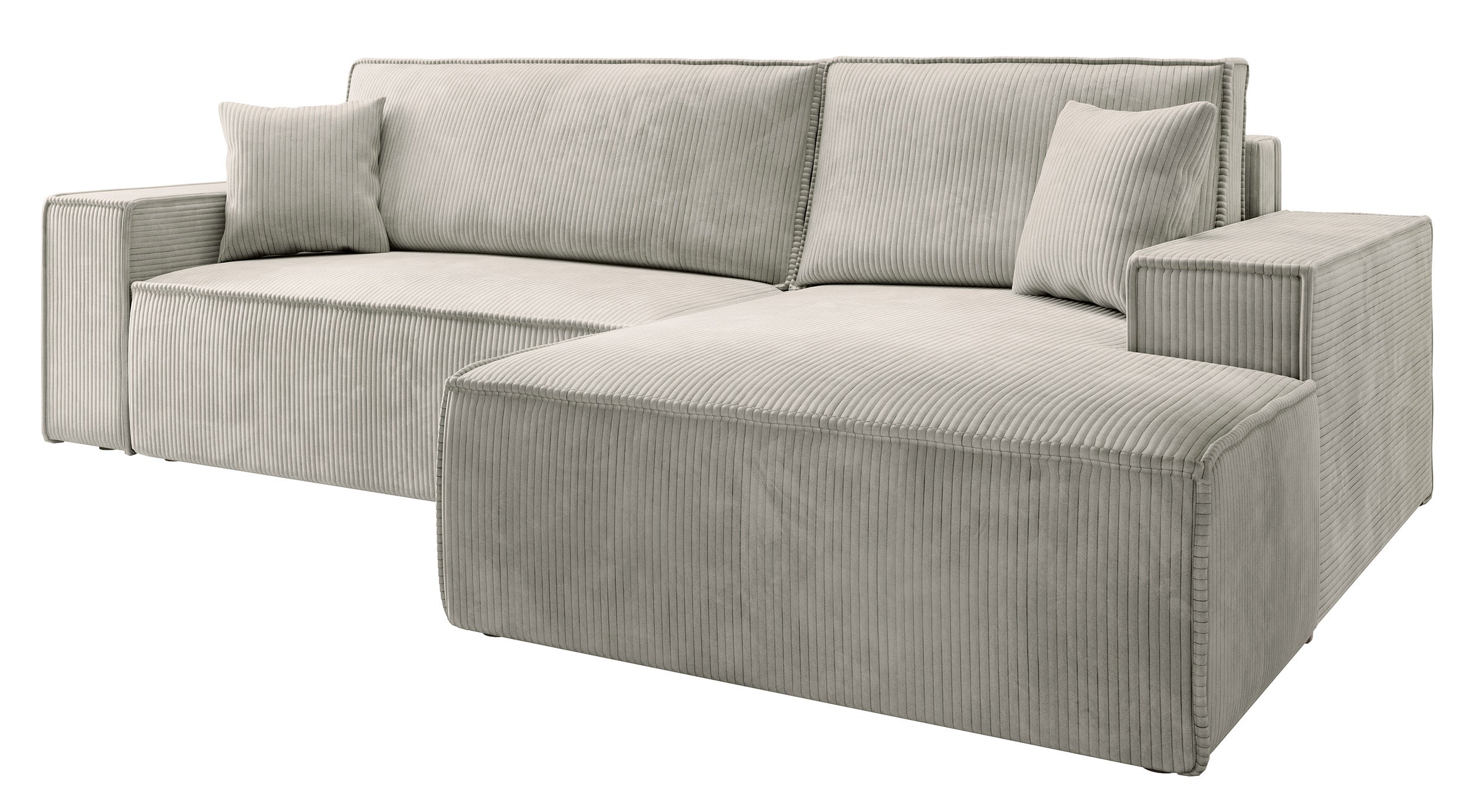 selsey-farese-new-ecksofa-mit-schlaffunktion-rechtsseitig-creme-cord-mit-staurau image 6