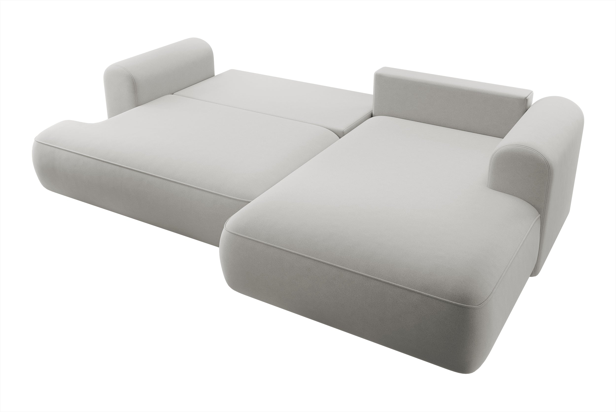 selsey-ovo-ecksofa-mit-schlaffunktion-rechts-l-form-grau-samt-mit-stauraum image 7