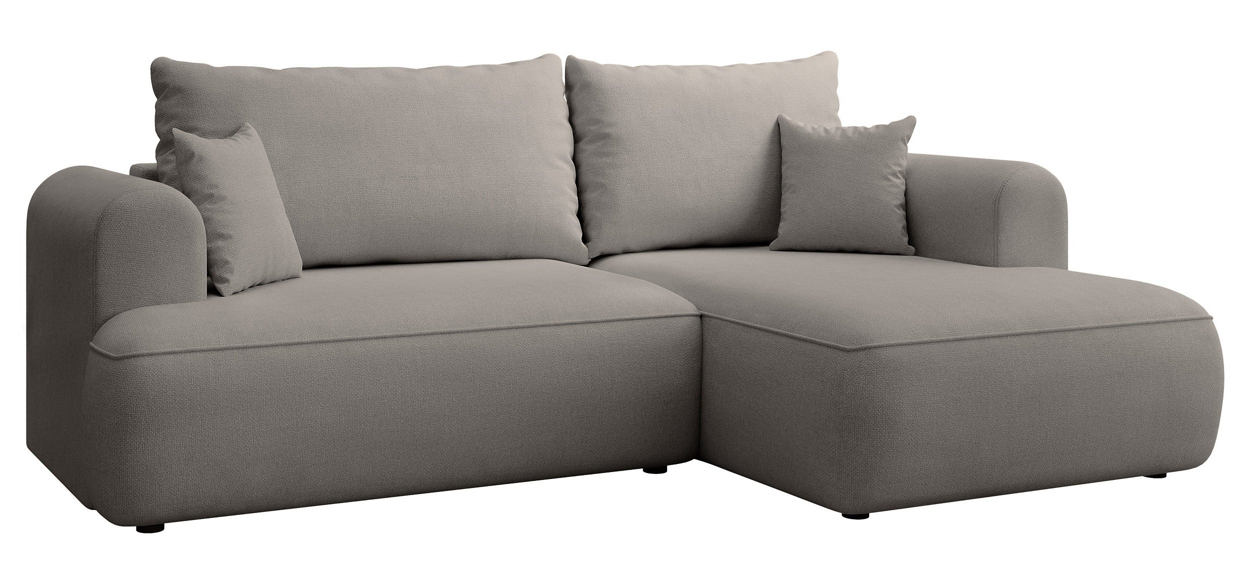 selsey-ovo-mini-ecksofa-mit-schlaffunktion-rechtsseitig-l-form-mit-stauraum-grau image 5