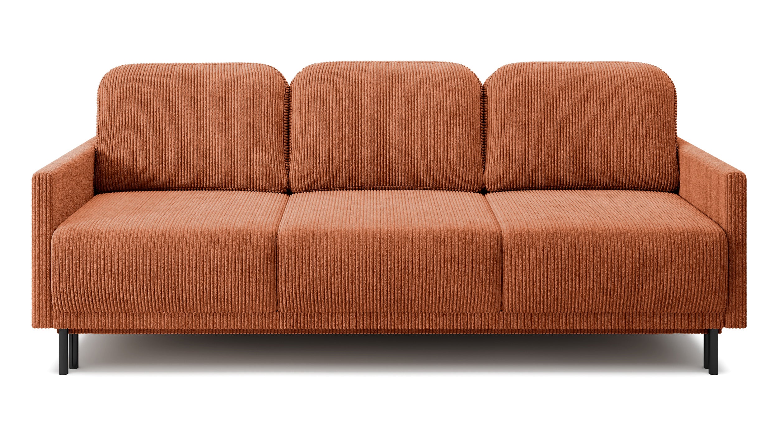 selsey-schlafsofa-hamiel-3-sitzer-ausklappbar-mit-stauraum-sofa-kupferfarbener-c image 1
