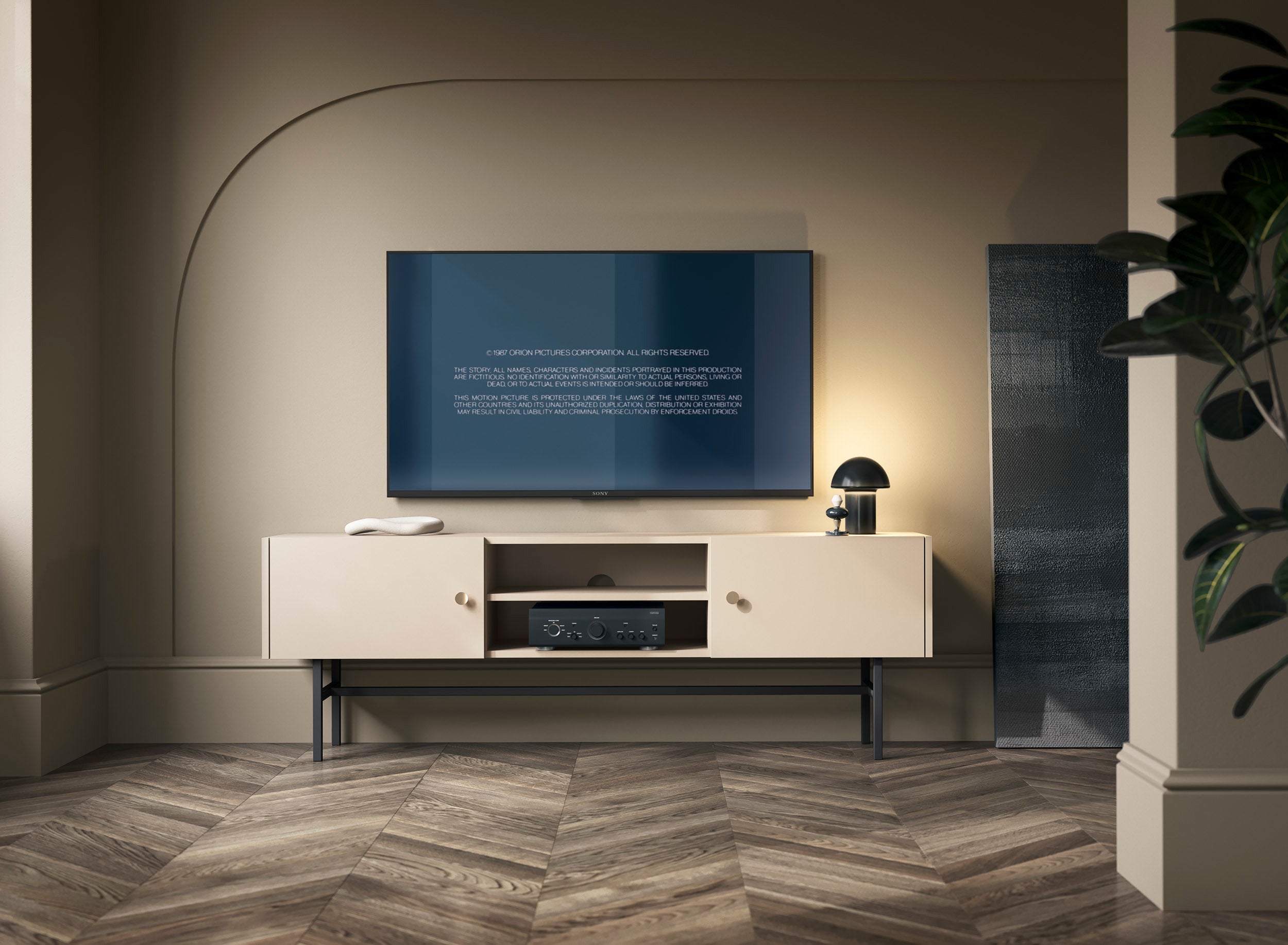 selsey-divenos-tv-schrank-zweifl-gelig-155-cm-mit-nischen-grau-beige image 2