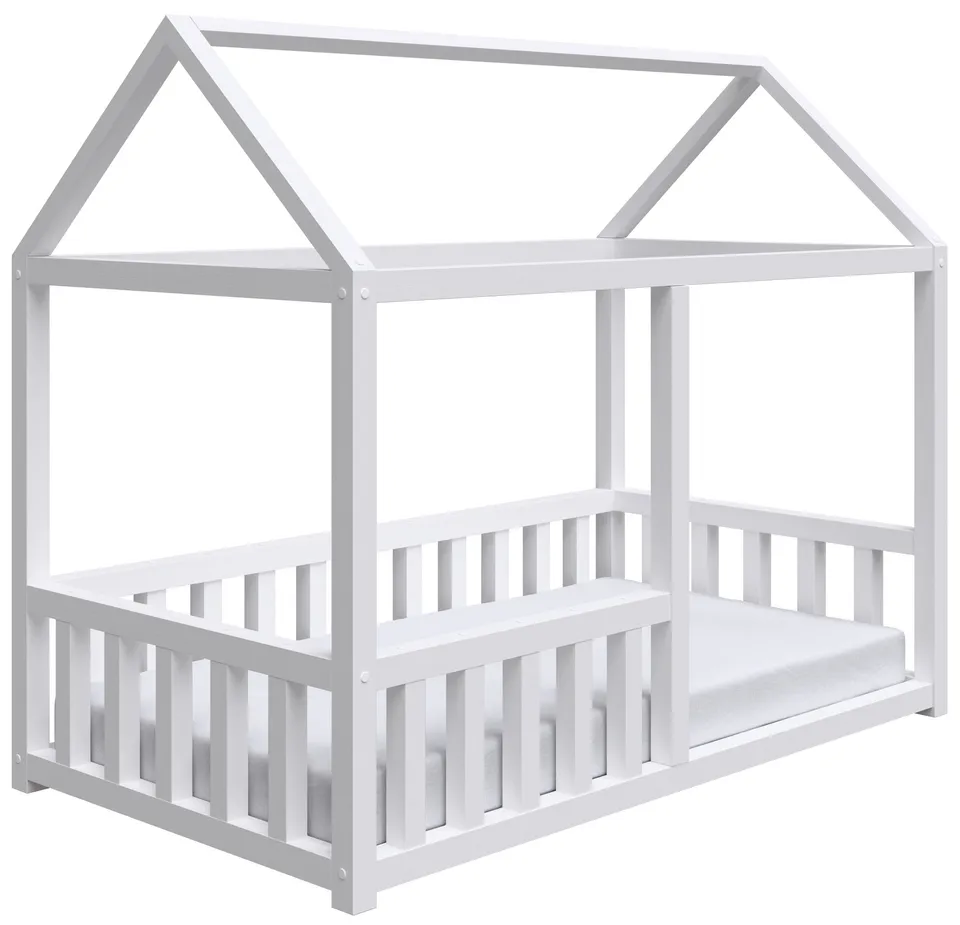 selsey-vistena-hausbett-75x160-cm-mit-matratze-wei image 1