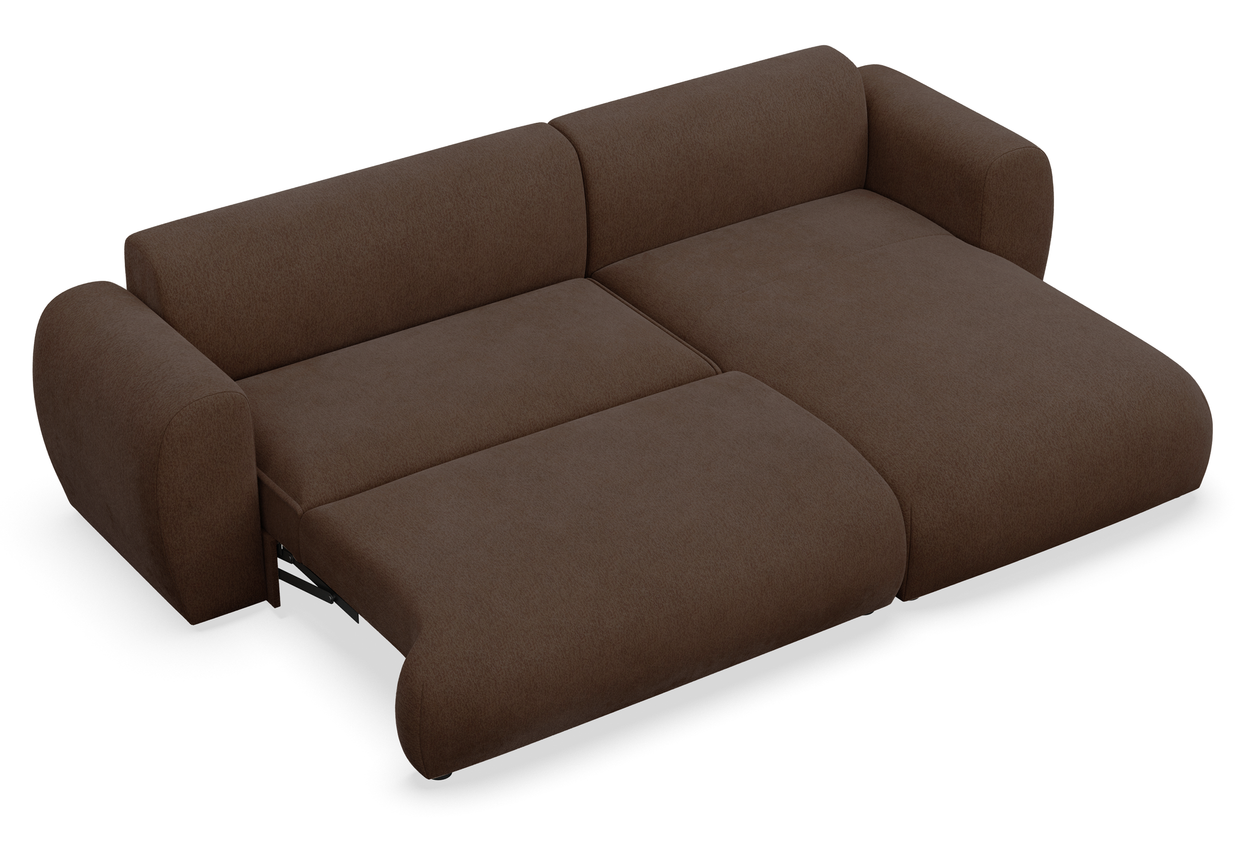 selsey-emia-ecksofa-mit-schlaffunktion-l-form-rechts-brauner-chenille-bezug image 5