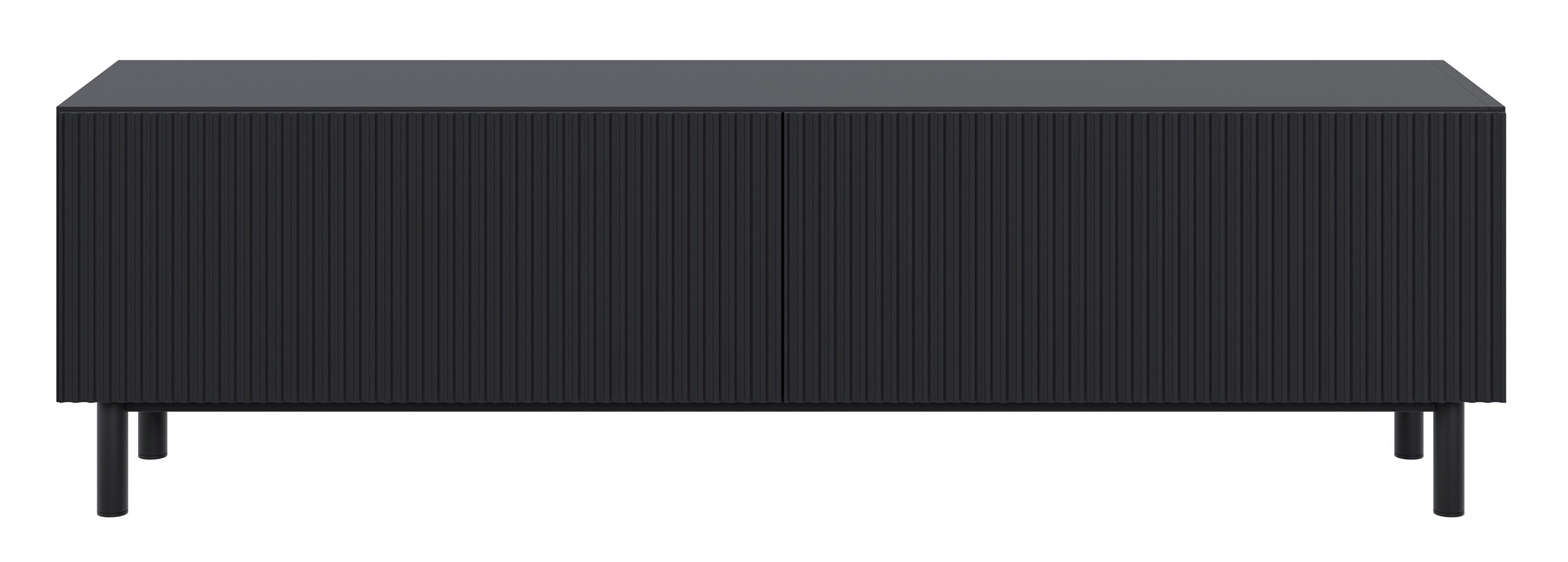 selsey-veldio-new-tv-schrank-140-cm-mit-gefr-ster-front-schwarz image 5