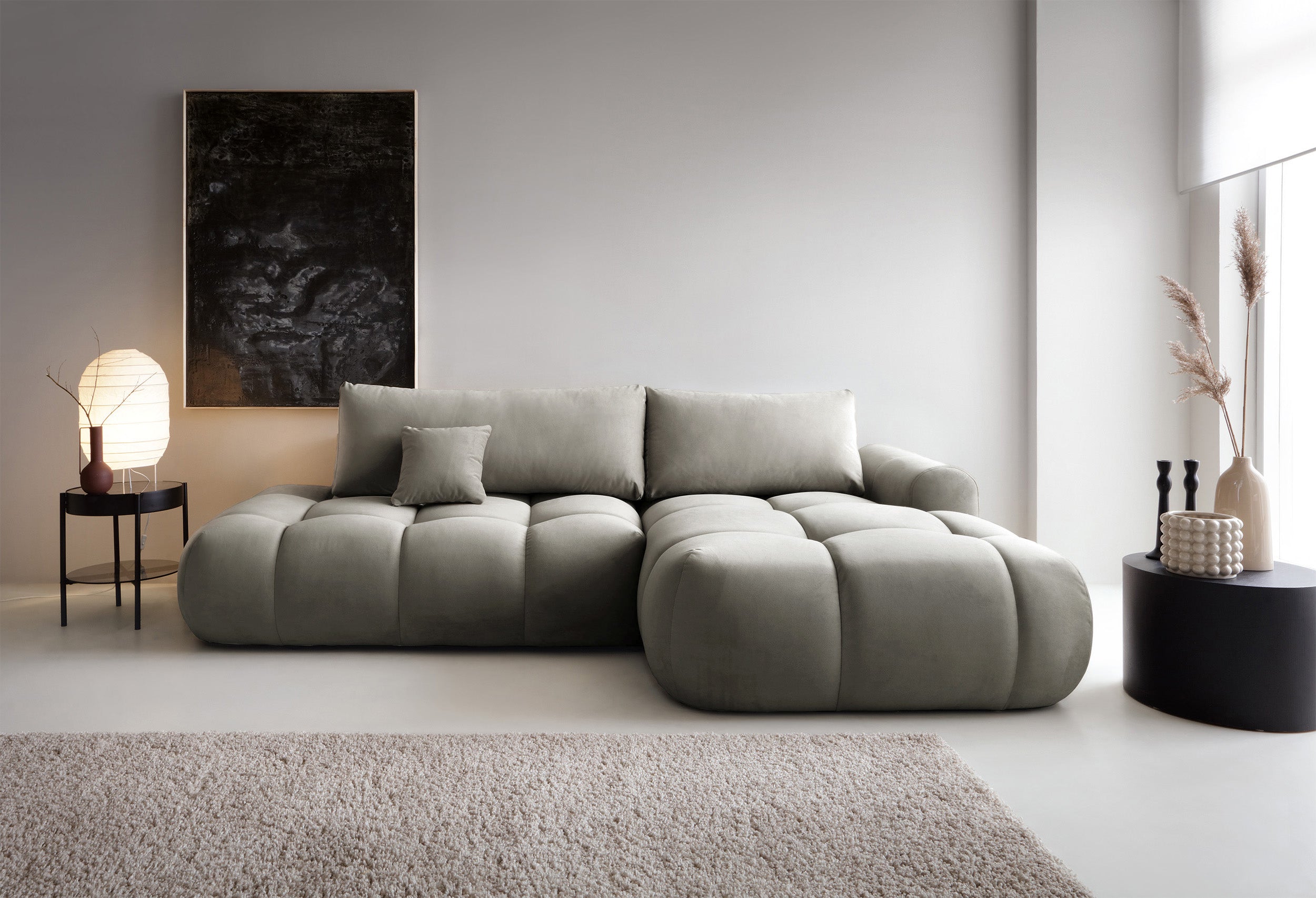 selsey-ombo-ecksofa-l-form-rechts-mit-schlaffunktion-und-stauraum-graubrauner-hy image 2