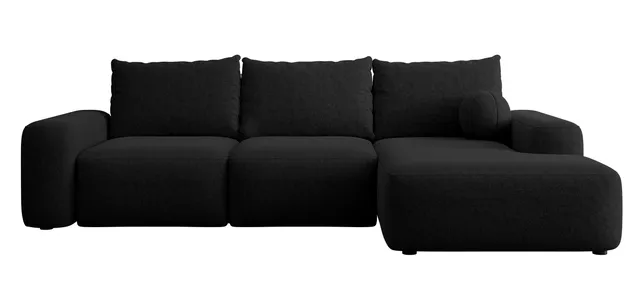 selsey-carnos-ecksofa-l-form-rechts-mit-schlaffunktion-schwarz-chenille image 1