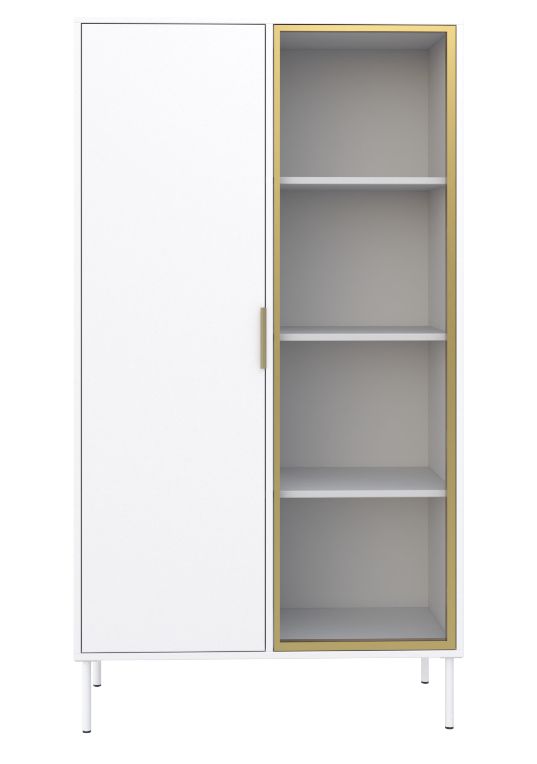 selsey-vena-zweifl-geliger-schrank-mit-glasfront-90-cm-wei image 5
