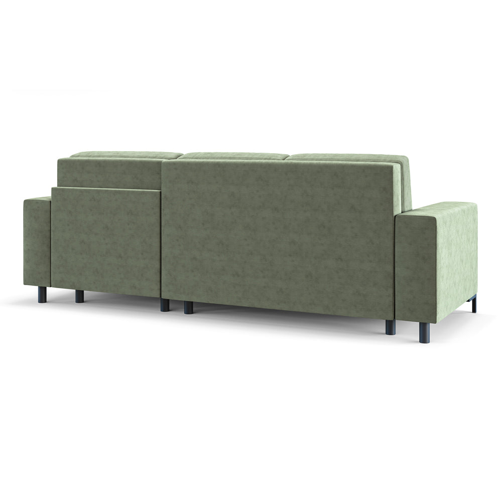 selsey-mokpeo-ecksofa-mit-schlaffunktion-l-form-rechts-gr-n-cordstoff image 8