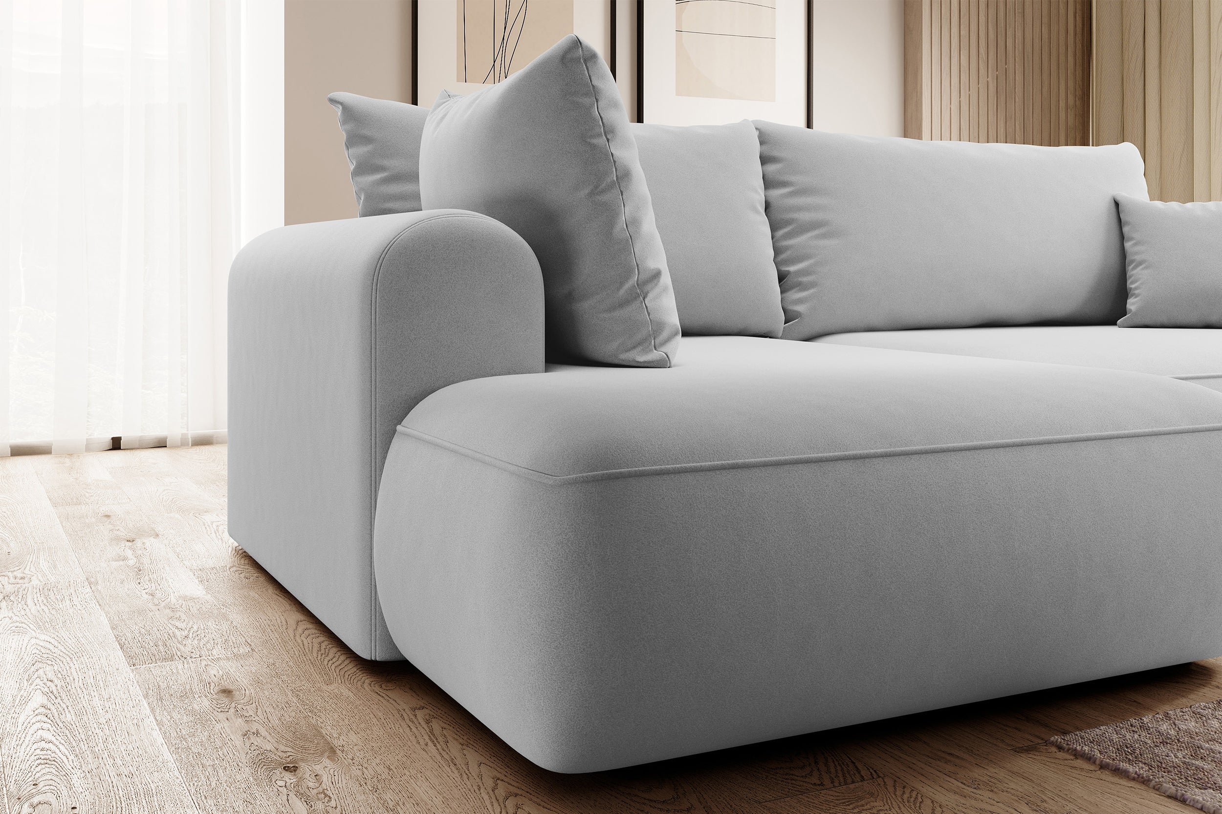 selsey-ovo-ecksofa-mit-schlaffunktion-l-form-links-mit-armlehne-und-stauraum-gra image 3
