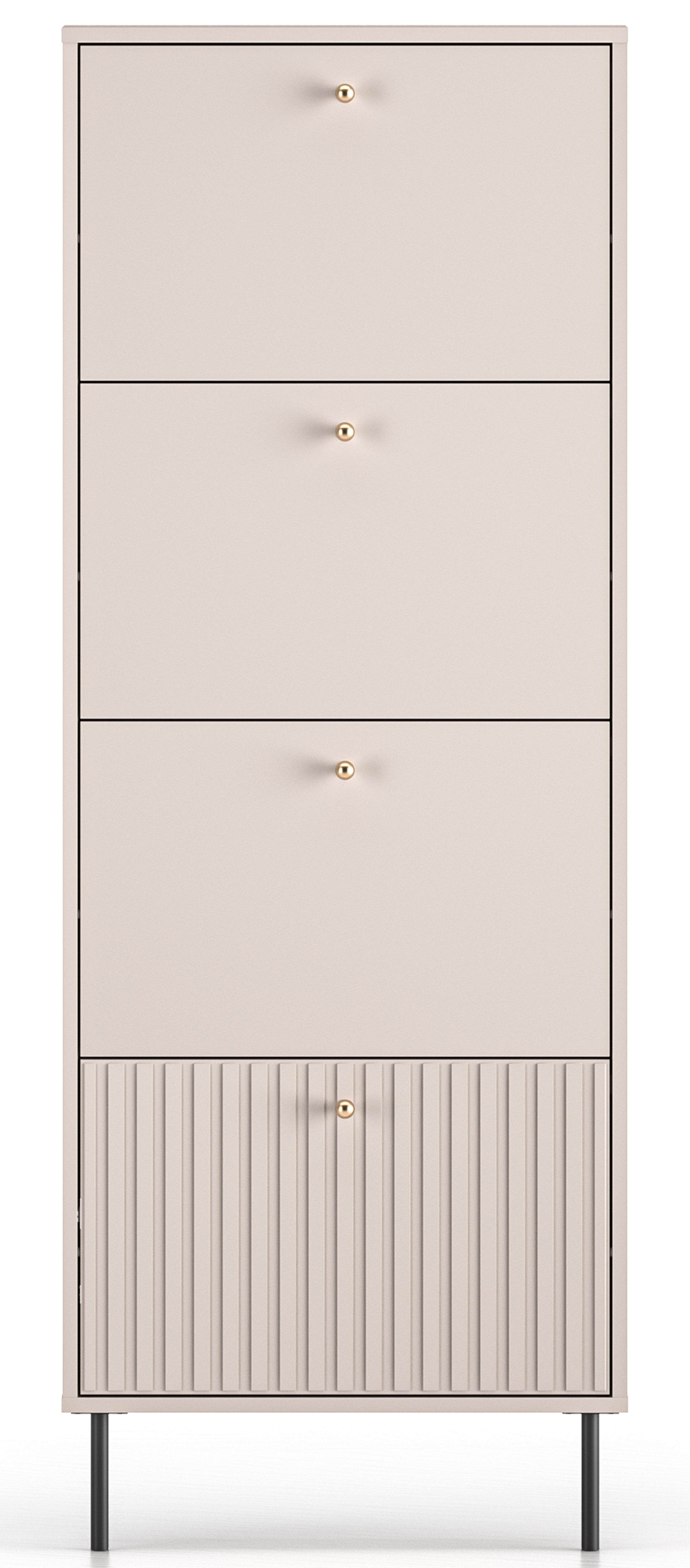 selsey-caletto-schuhschrank-60-cm-mit-4-klappen-kaschmir image 8