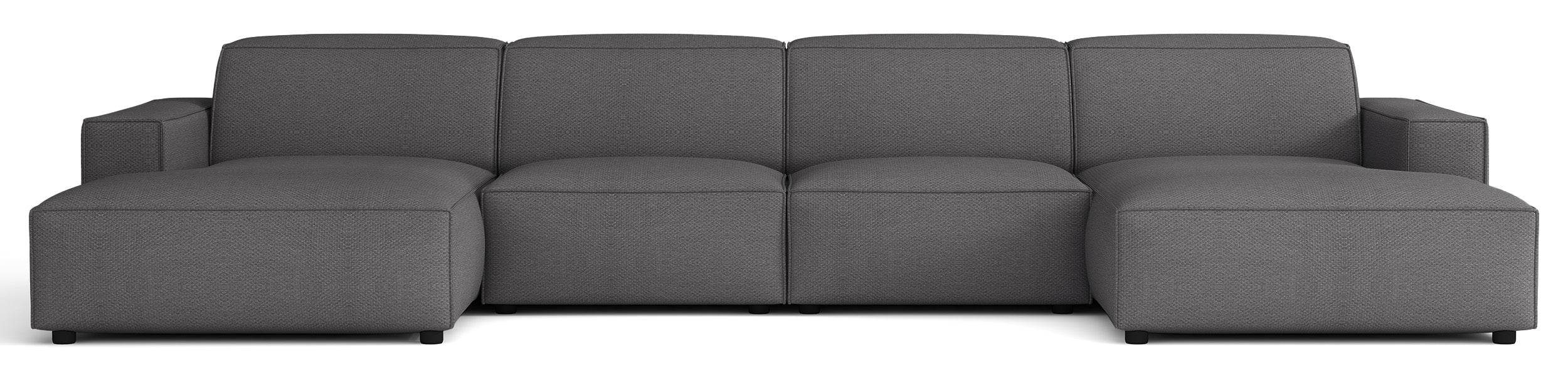 selsey-sellmo-ecksofa-u-f-rmig-universell-dunkelgrau-hydrophober-chenille image 1