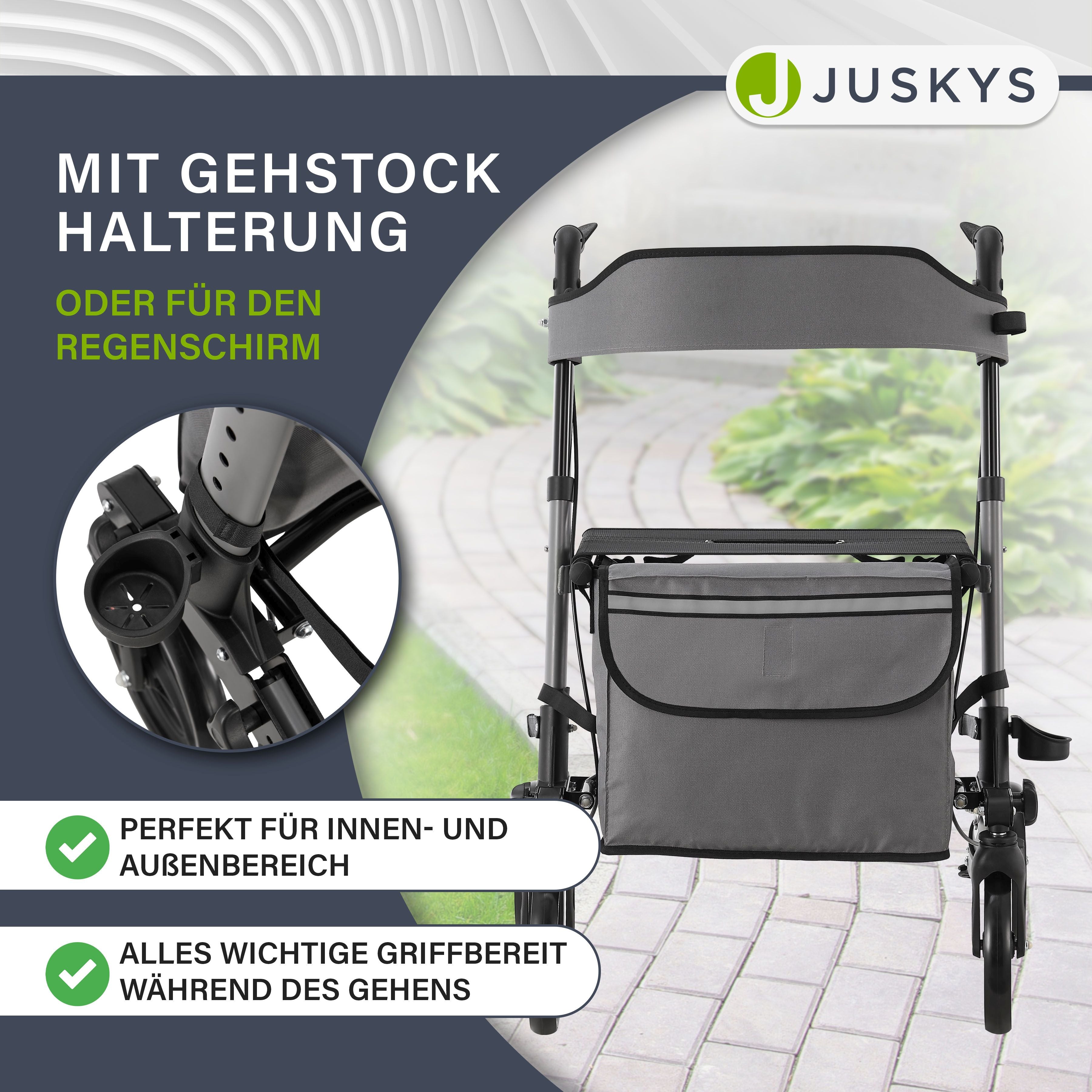 juskys-aluminium-rollator-vital-mit-sitz-klappbar-schwarz image 8