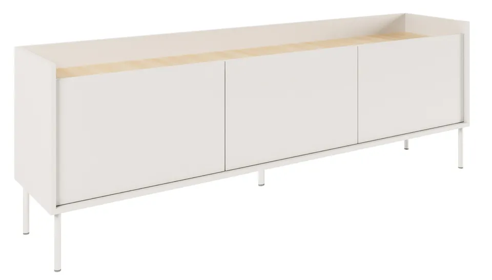 selsey-tovi-tv-schrank-dreit-rig-175-cm-wei-lindberg-eiche image 1