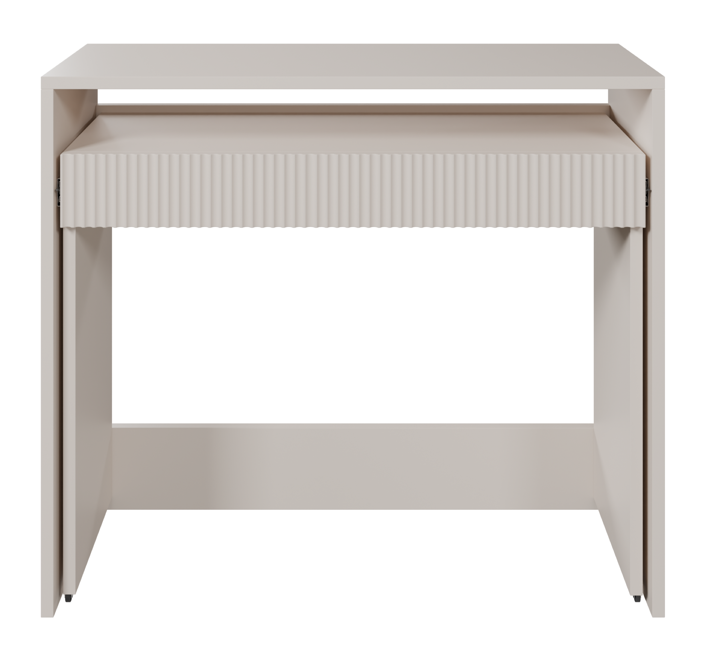 selsey-zoom-schreibtisch-ausziehbar-mit-schublade-rillenfront-98-cm-kaschmir image 5