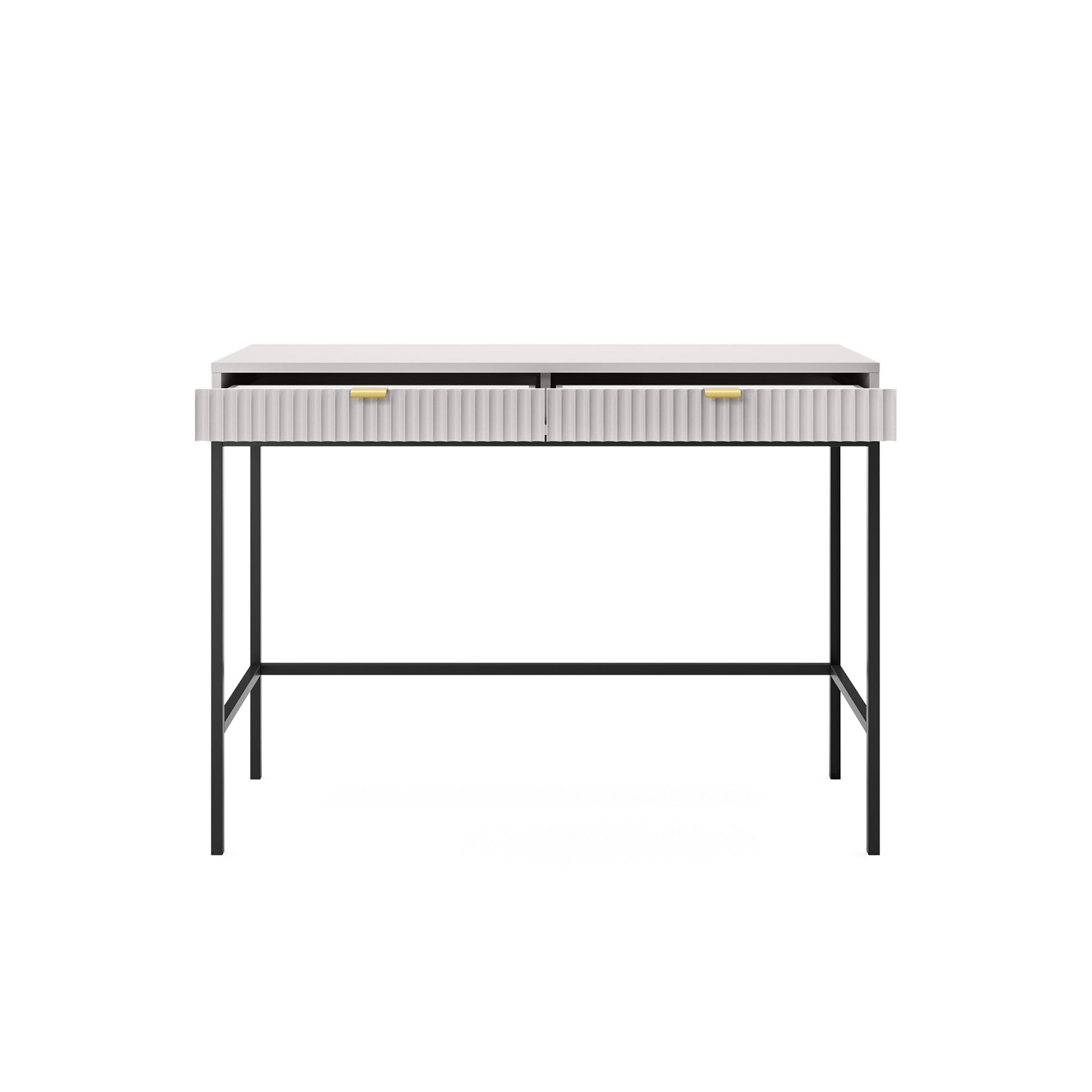 selsey-schminktisch-vellore-104-cm-grau-mit-geriffelten-fronten-und-goldenen-gri image 4
