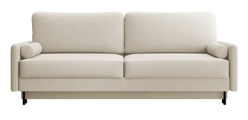 selsey-tomonde-schlafsofa-3-sitzer-beige-samt-pflegeleicht image 1