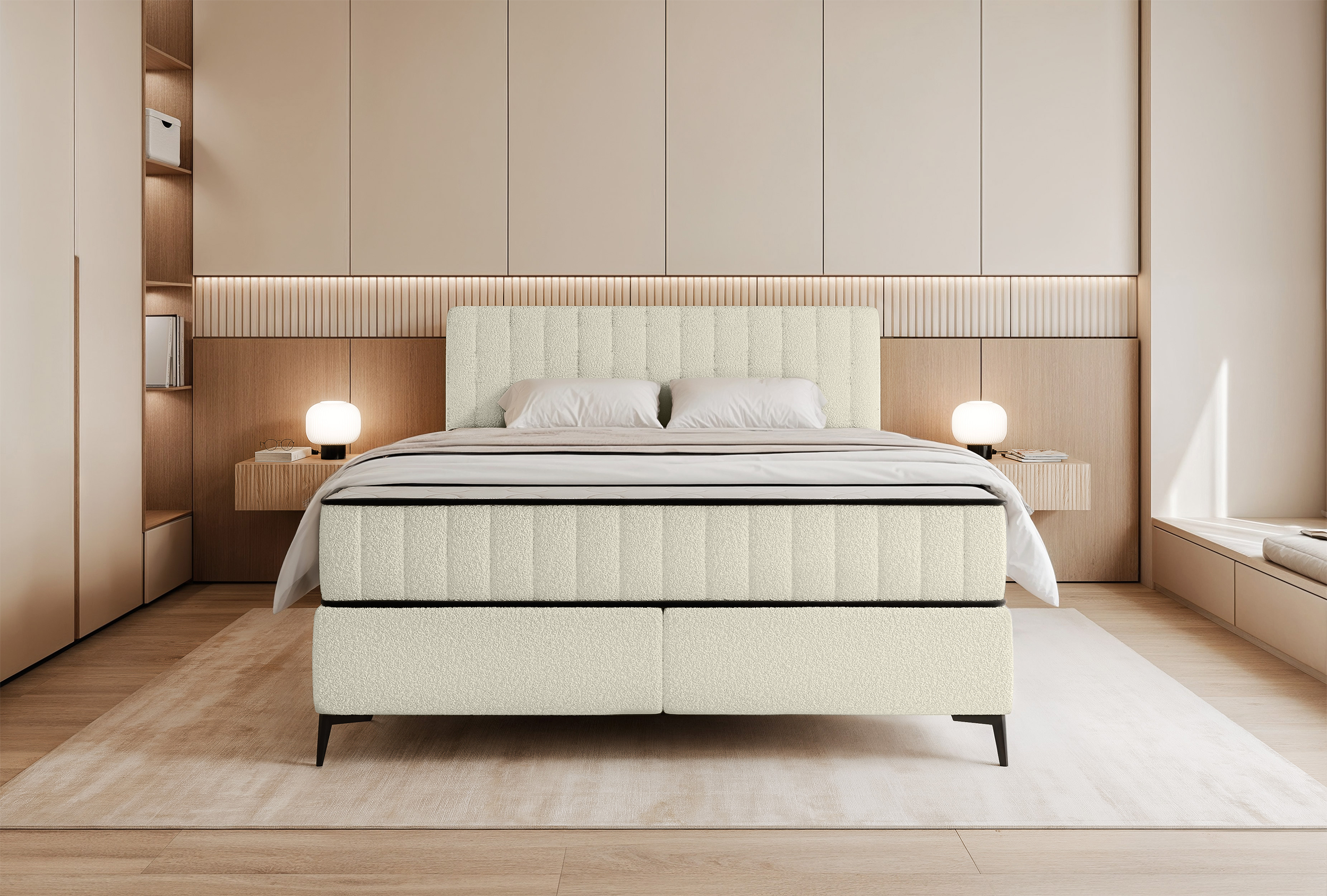 selsey-mufasso-kontinentalbett-180x200-cm-creme-boucl-mit-stauraum image 3